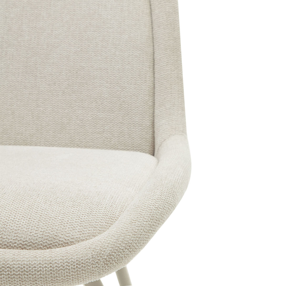 Aimin Chair by Kave Home - Modern Accent Chair for Living Room, Bedroom & Office - Comfortable Upholstered Lounge Chair with Wooden Legs