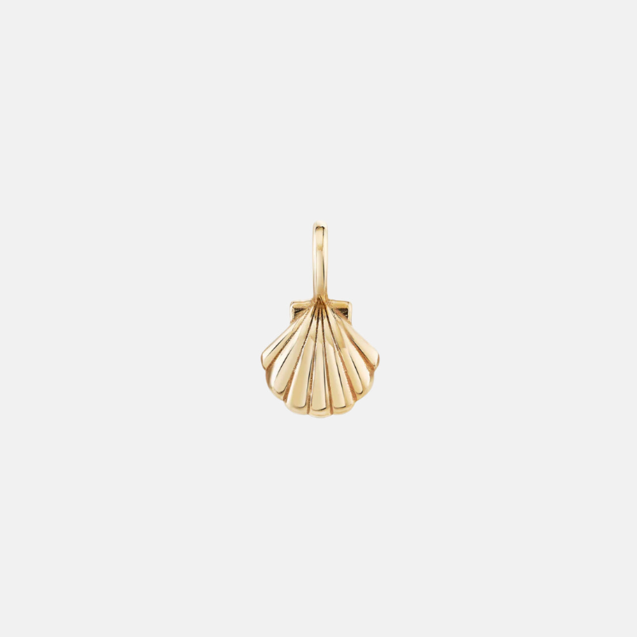 Petite Scallop Shell Charm - Elegant Seashell Jewelry for Necklaces & Bracelets - Perfect for Beach Weddings, Summer Fashion & Boho Style Accessories