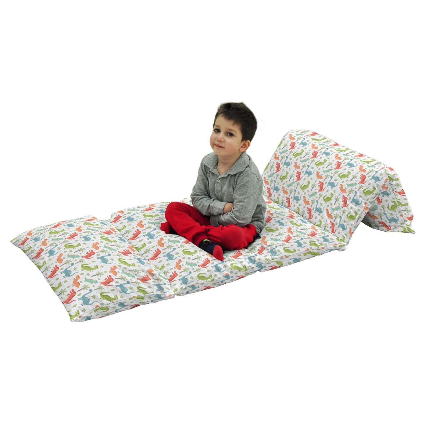 Dinosaur Themed Floor Pillow Cover - 88