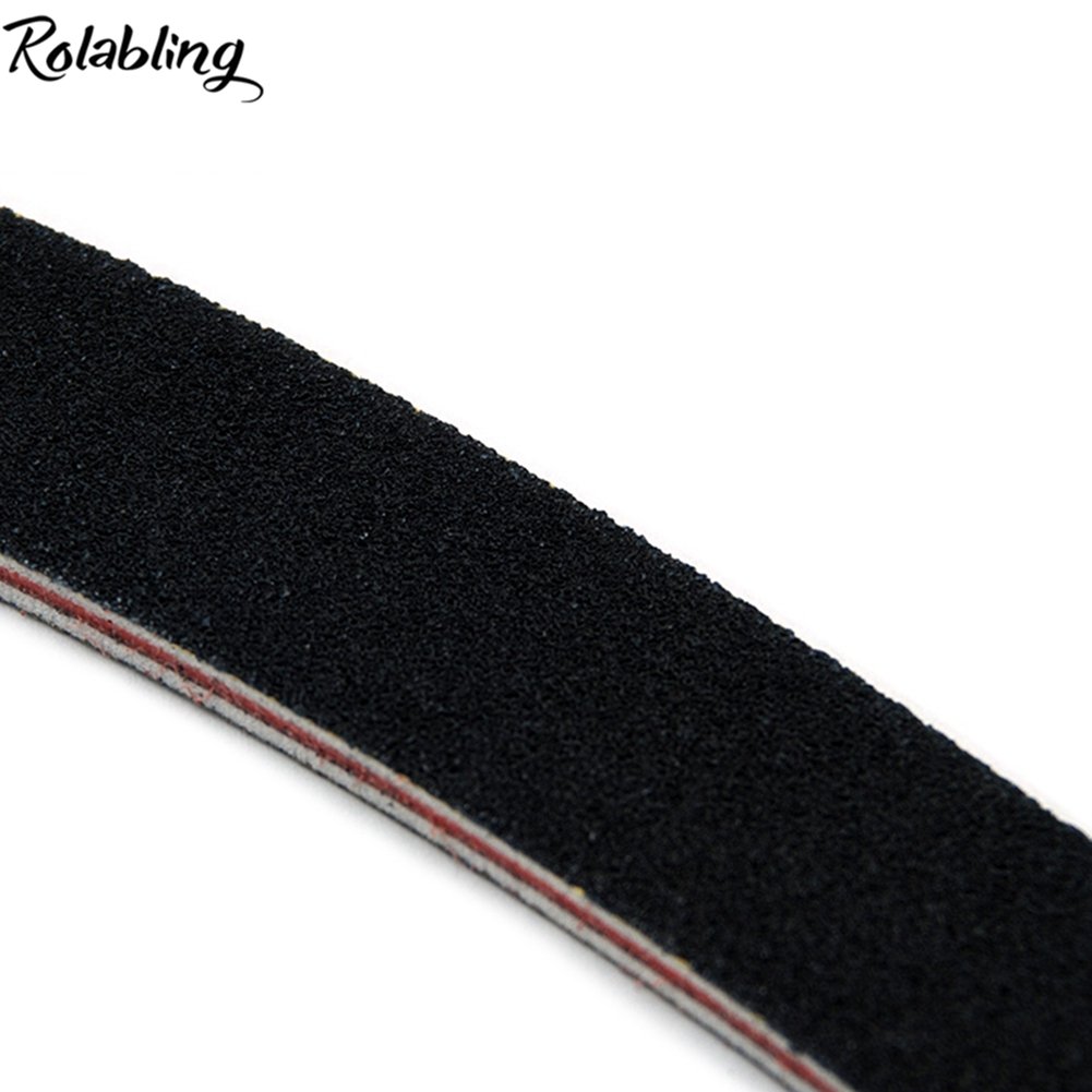10 Pack Double Sided 100/180 Grit Nail Files & Buffers - Professional Manicure Tools for Nail Salon & Home Use - Perfect for Smoothing, Shaping & Polishing Natural & Artificial Nails