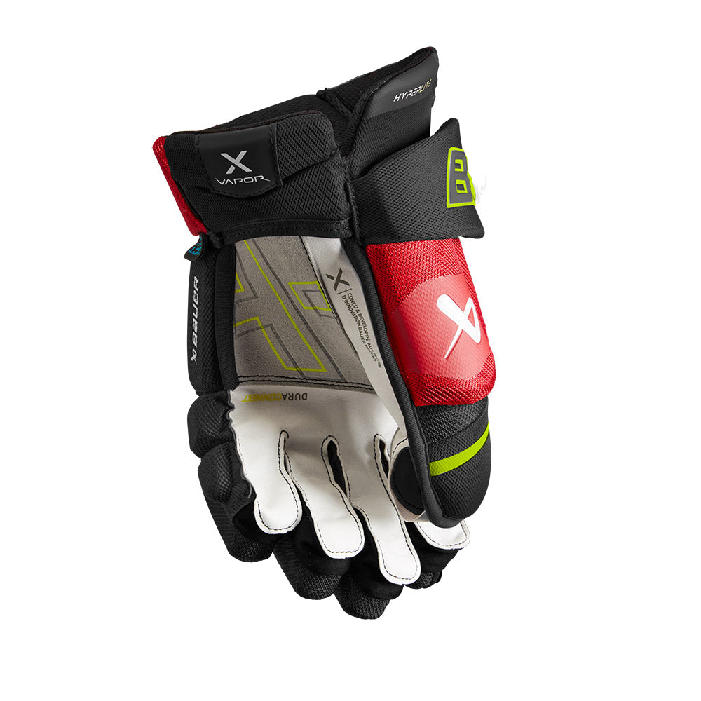 Bauer Vapor HyperLite Senior Ice Hockey Gloves - Lightweight Protective Gear for Hockey Players - Perfect for Games & Practice Sessions