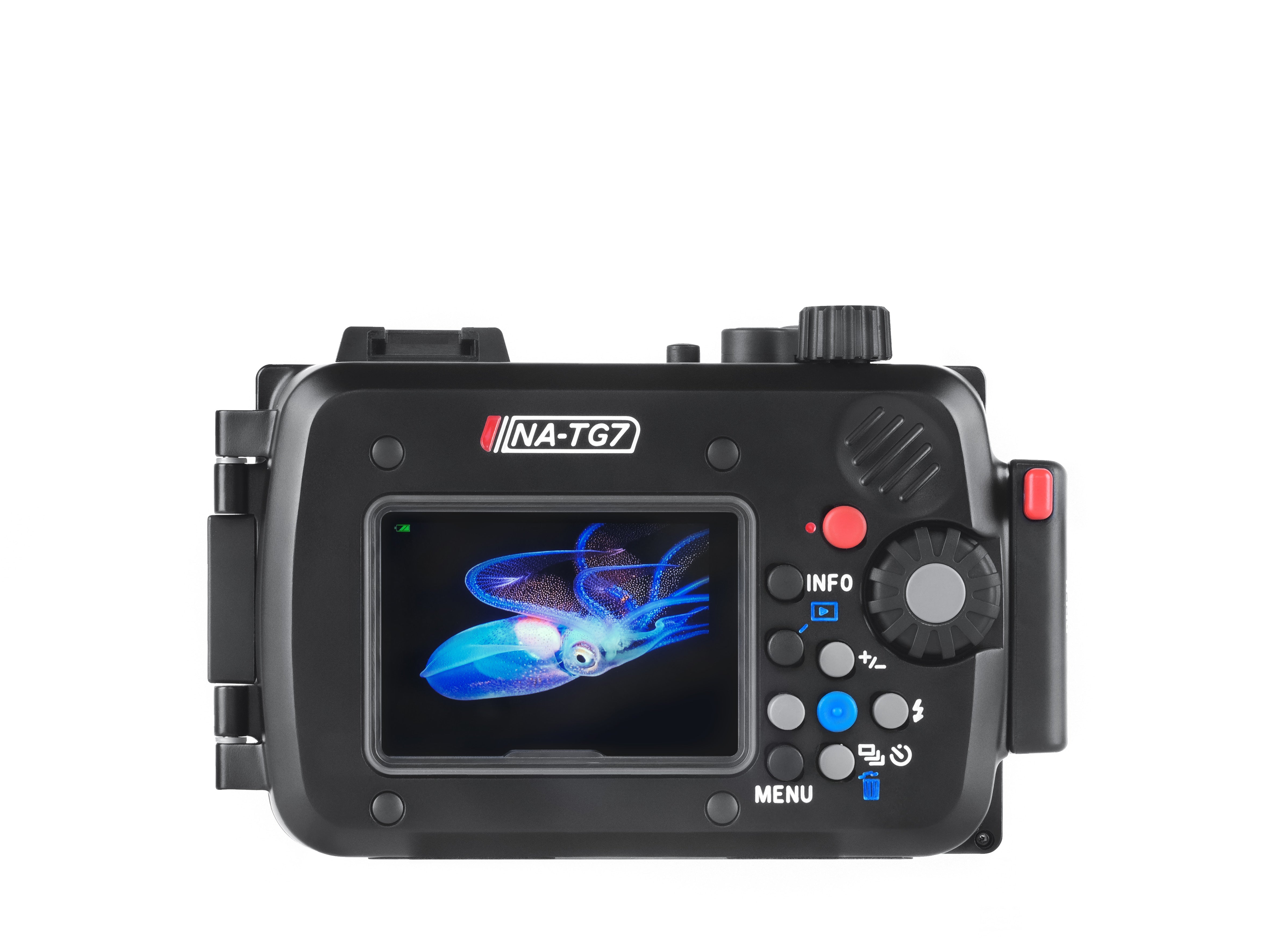 Nauticam NA TG7 Waterproof Underwater Housing for Olympus Tough TG-6 & TG-7 Cameras - Professional Dive Case for Scuba Diving, Snorkeling & Marine Photography