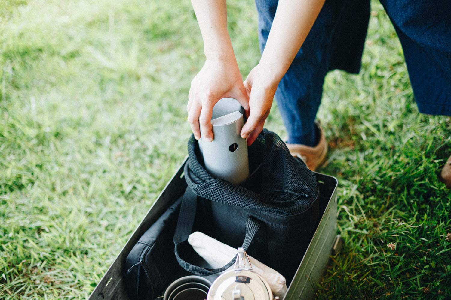 Portable Camping Stove Storage Bag - Waterproof & Durable Outdoor Cooking Gear Organizer for Backpacking, Hiking, Picnics and RV Trips