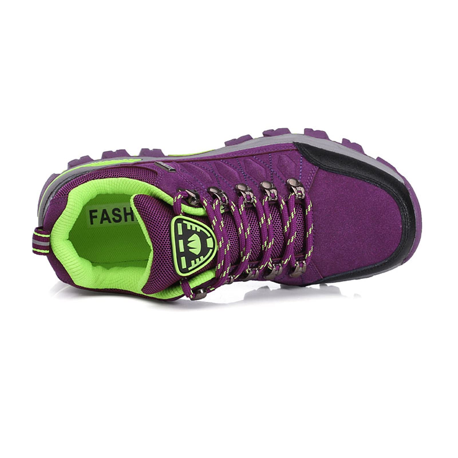 BORAMAX Women's Waterproof Hiking Shoes - Lightweight Outdoor Sneakers for Trail Running, Trekking & Rock Climbing | Perfect for Hiking Adventures & Mountain Climbing