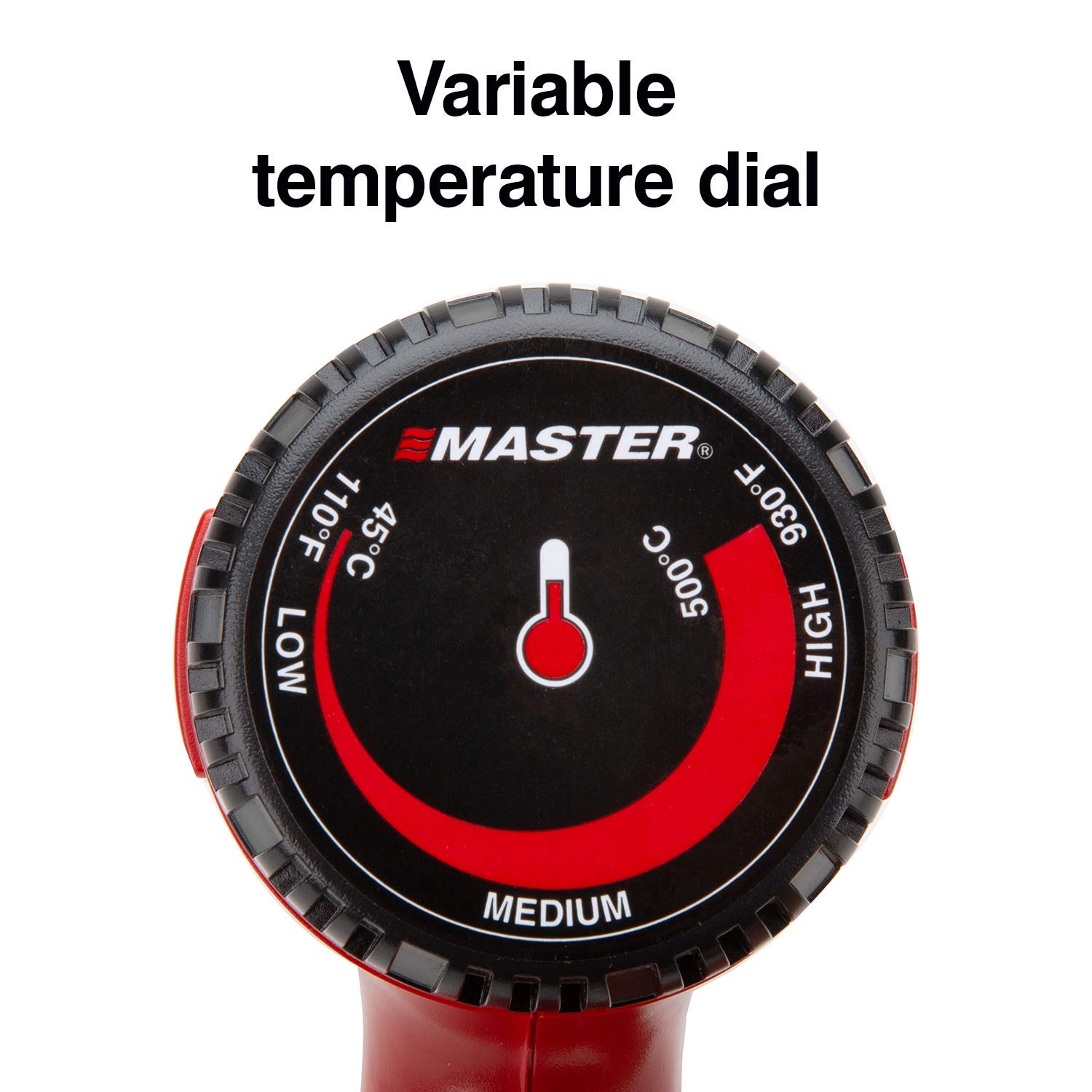 Master Appliance EC-200 Variable Temperature Heat Gun 120V, 10 Amps, 1200W Hot Air Gun for Shrink Wrap, Wire Connectors, Shrink Tubing, Crafts & Paint Stripping - Perfect for DIY Projects, Home Repairs and Professional Use