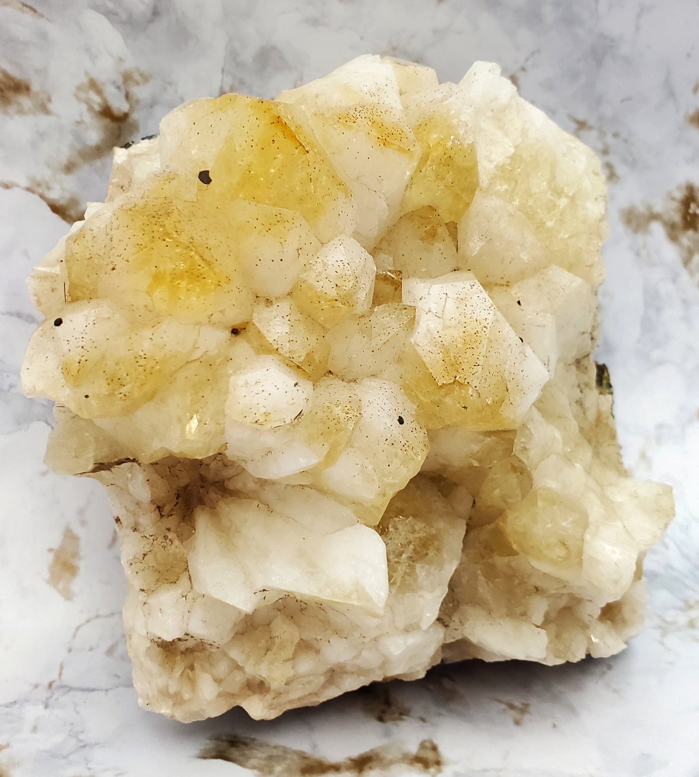 Natural Citrine Crystal Cluster - 77g Raw Healing Stone for Home Decor, Meditation & Energy Healing | Perfect for Spiritual Gifts & Feng Shui
