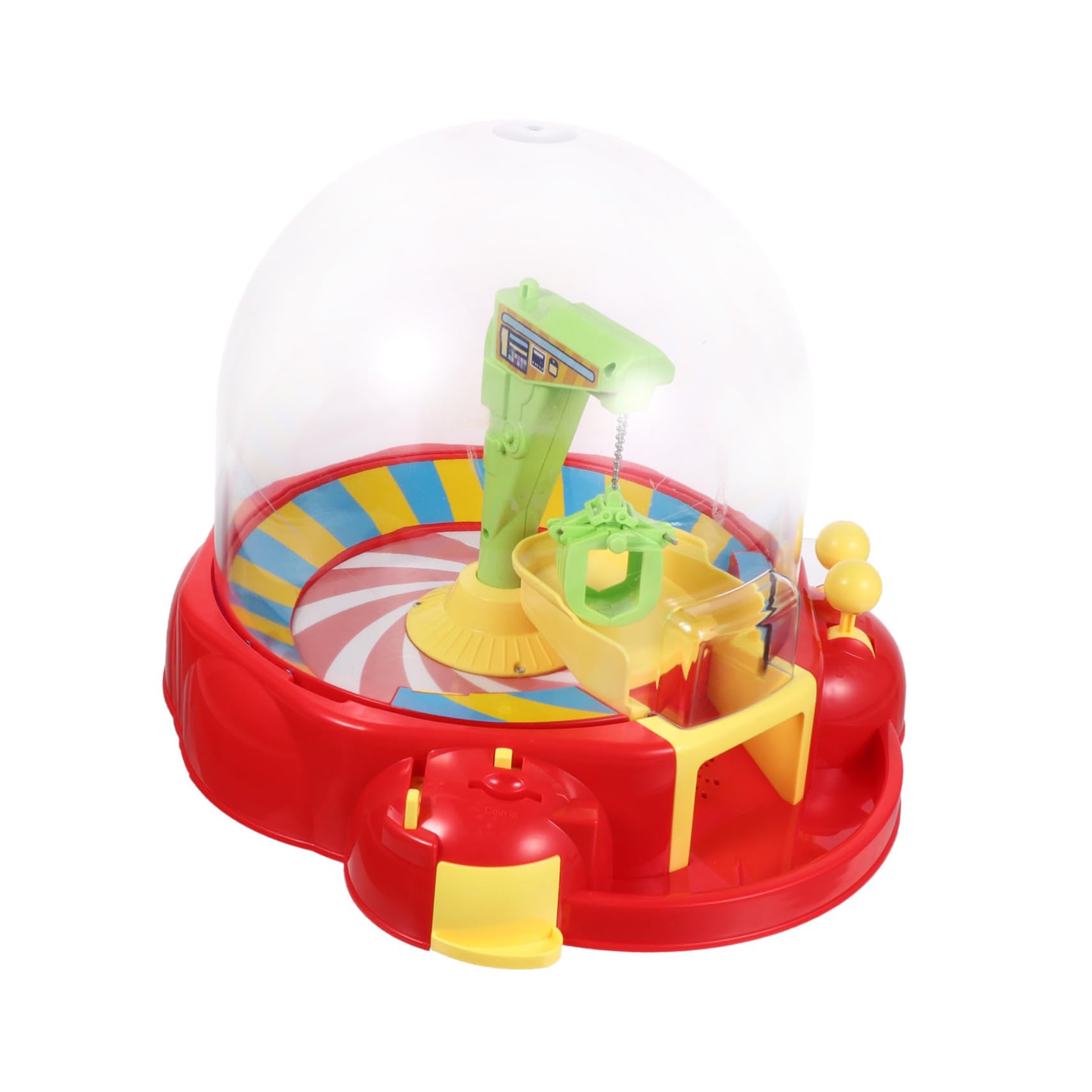 Automatic Crane Catcher Machine Toy - Prize Dispenser & Grabber Game for Toddlers - Fun Plastic Candy Claw Machine for Kids - Perfect for Birthday Parties, Arcades, and Family Game Nights