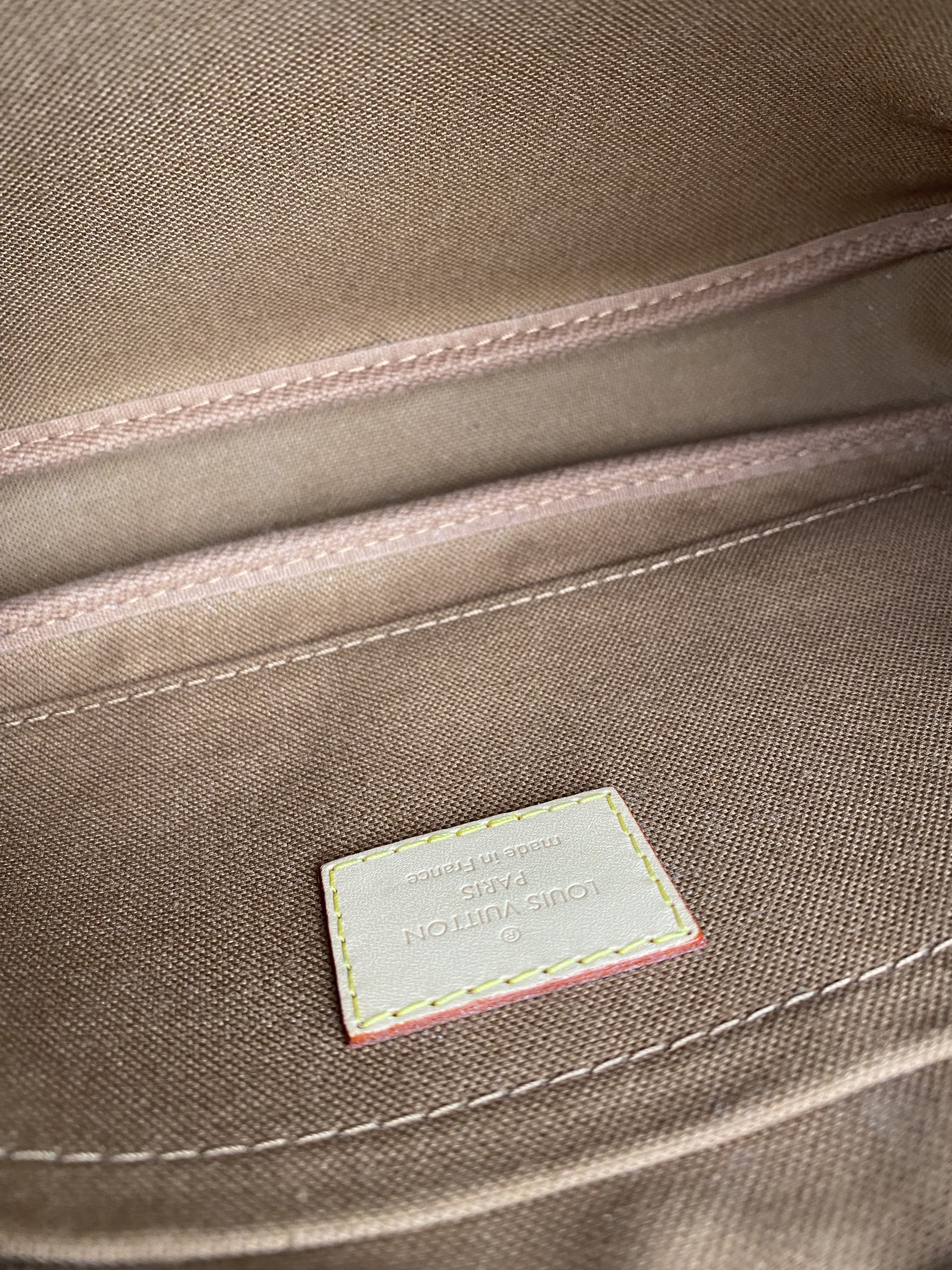 Authentic Louis Vuitton Khaki Multi Pochette Accessoires Crossbody Bag - Stylish & Versatile Designer Handbag for Women, Perfect for Daily Use, Travel & Special Occasions