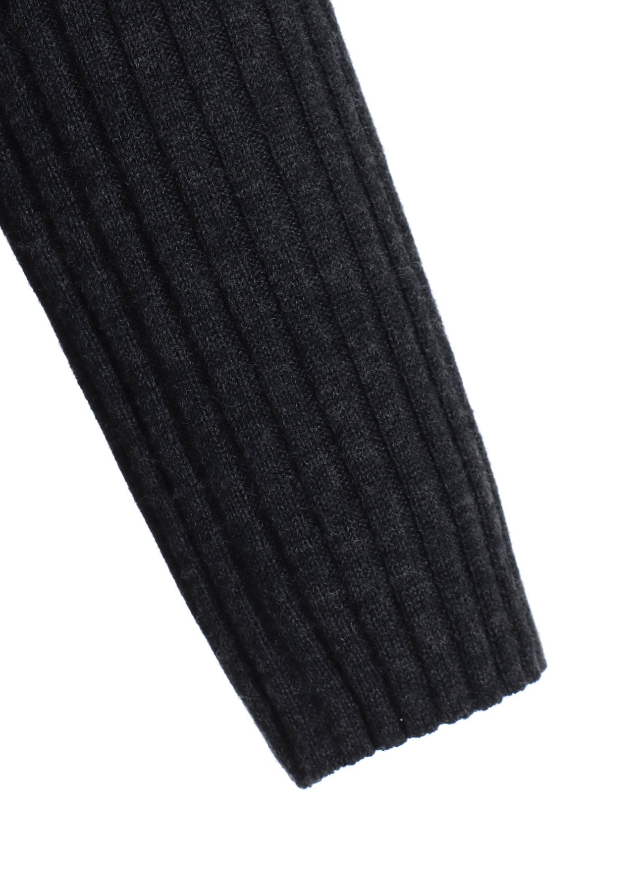 12G2P Plain Rib Front D-Cloth Turtle Neck Pullover - Women's Casual Winter Sweater for Office, Dating & Daily Wear