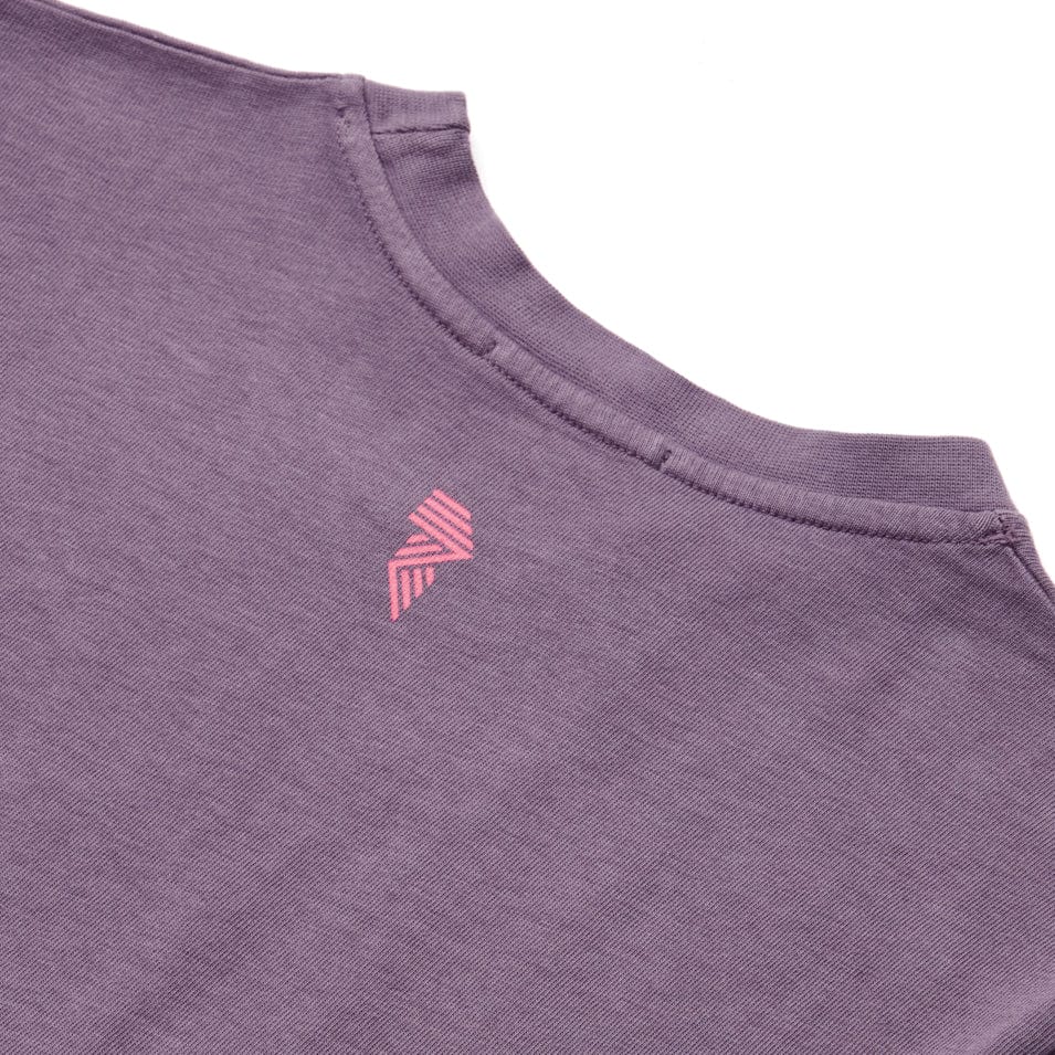 Stylish Deep Purple Crop Tee for Women - Trendy Casual Tops for Summer Outfits & Streetwear Fashion