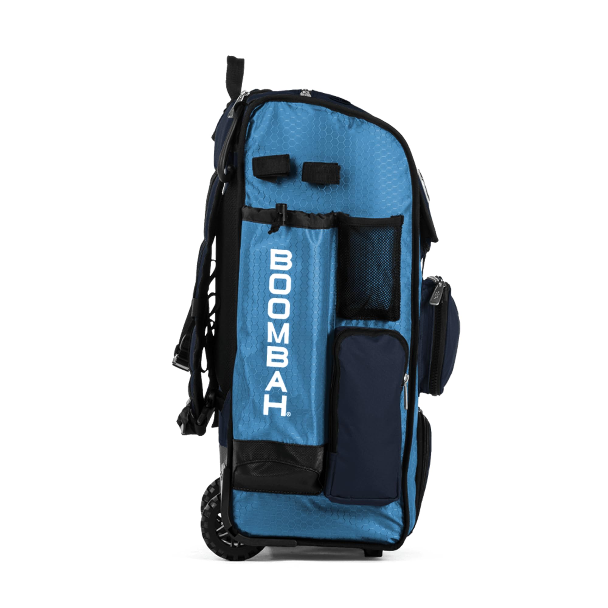 Boombah Superpack Hybrid Rolling Bat Bag - Wheeled & Backpack Style for Baseball & Softball Players | Perfect for Travel & Team Games
