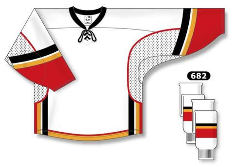 Custom Calgary Flames Away Hockey Jersey - Official NHL Replica Jersey for Men - Perfect for Games, Fan Events & Sports Collectibles