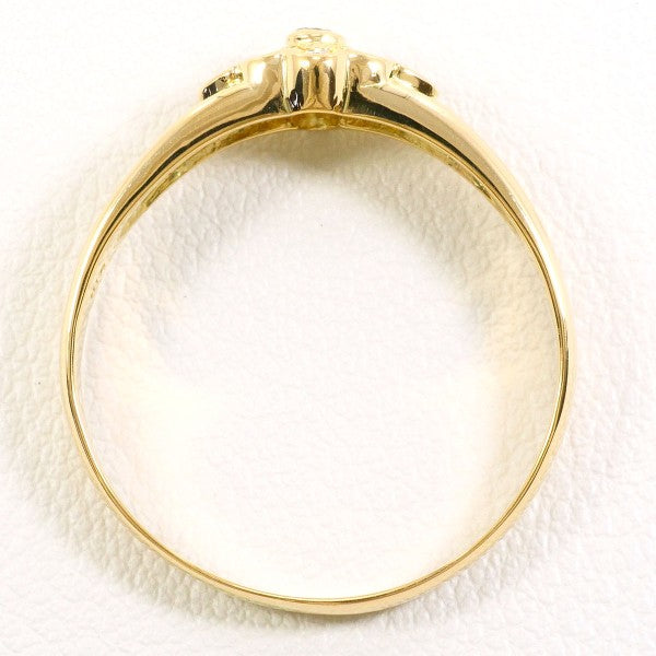 18K Yellow Gold Diamond Ring for Women - Elegant Solitaire Engagement & Wedding Band - Perfect for Proposals, Anniversaries, and Special Occasions