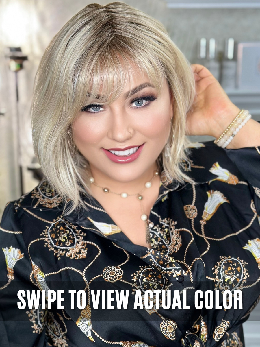 DOUBLE TAKE Foxy Blonde Wig - Natural Looking Blonde Hairpiece for Cosplay, Halloween & Costume Parties | Perfect for Themed Events & Photo Shoots