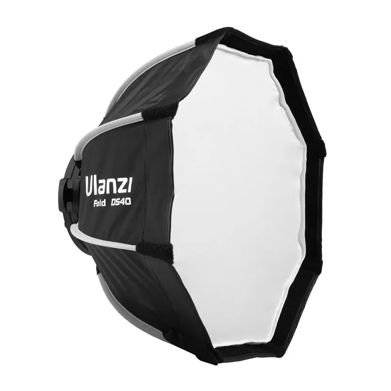 Ulanzi 40cm / 60cm Quick Release Octagonal Softbox with Mini Bowens Mount - Professional Photography Lighting Diffuser for Studio, Portrait, and Product Photography