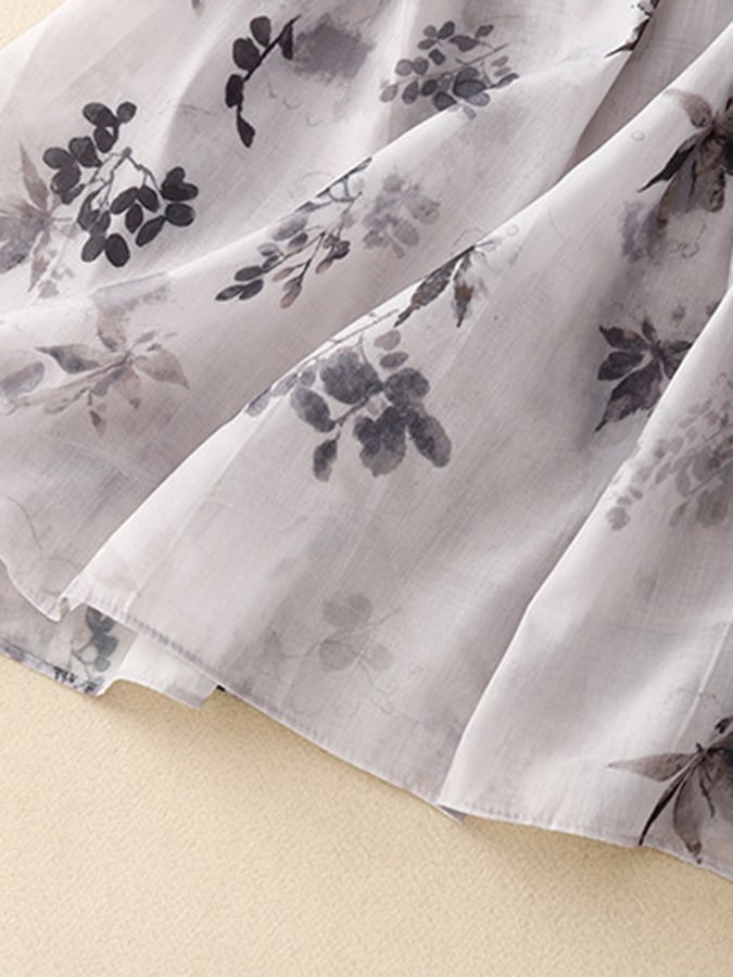 Lovevop Women's Floral Print Wrap Skirt - Boho Chic Summer Maxi Skirt for Beach, Vacation & Casual Outfits