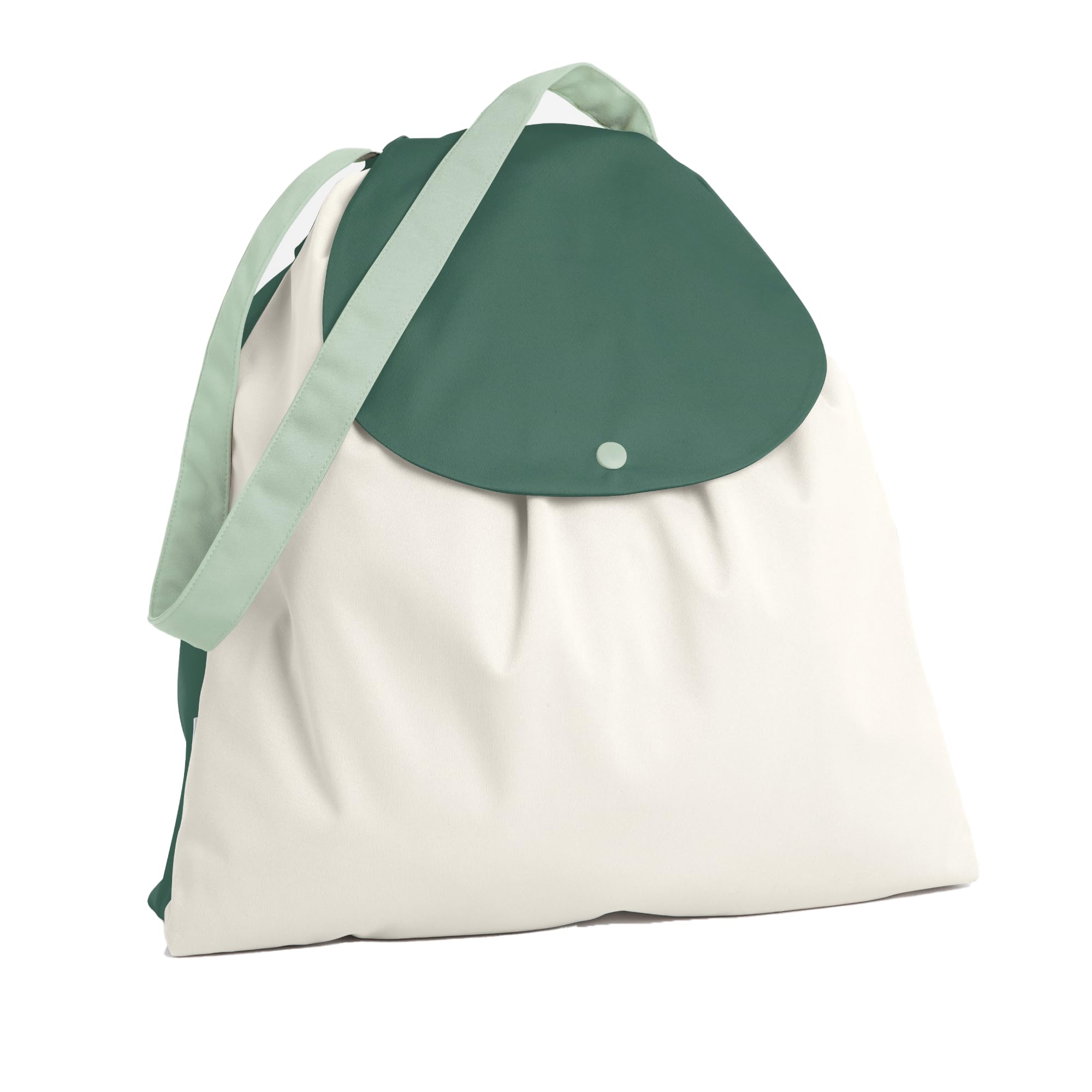 Esembly NEW Day Bag - Waterproof Wet Dry Bag for Cloth Diapers | Reusable & Washable Diaper Organizer | 2-Compartment Pool, Beach, Gym & Travel Bag (One Size, Forest) - Perfect for Baby Care, Swimming Gear Storage & On-the-Go Organization