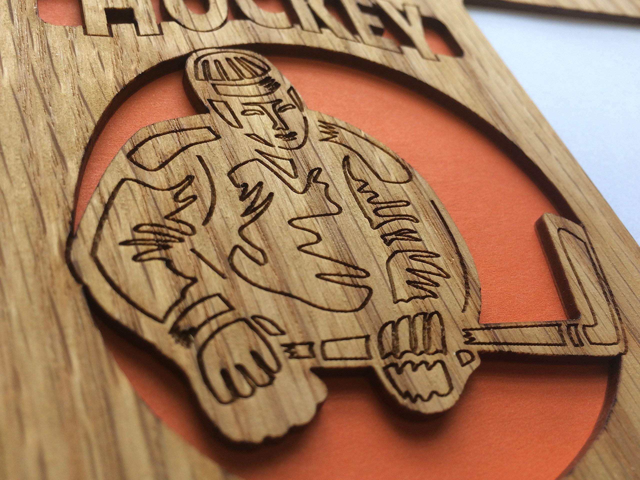 8x10 Hockey Picture Frame - Perfect for Displaying Sports Memories in Home, Office, or Locker Room Decor