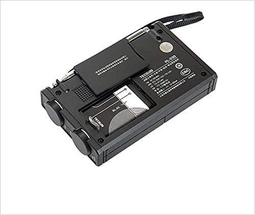 Portable Digital FM/AM/SW/LW/SSB Radio with Loud Speaker, Earphone Jack, Sleep Timer & Alarm - Full Band Receiver for Emergency, Outdoor, Travel & Home Use - Black
