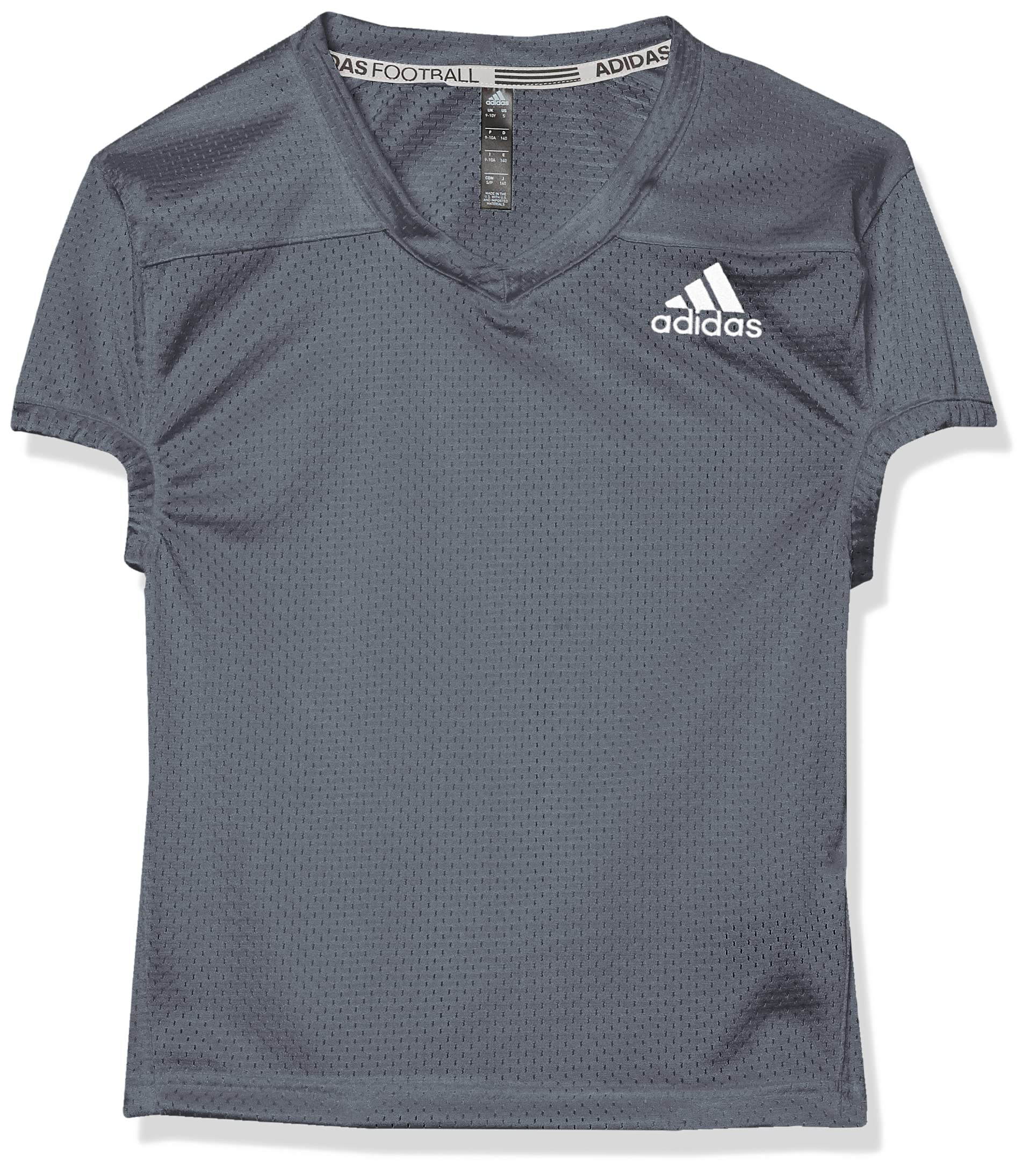 adidas Boys' Youth Football Practice Jersey - Lightweight & Breathable for Training & Games - Perfect for Football Practice, Team Sports & Youth Leagues