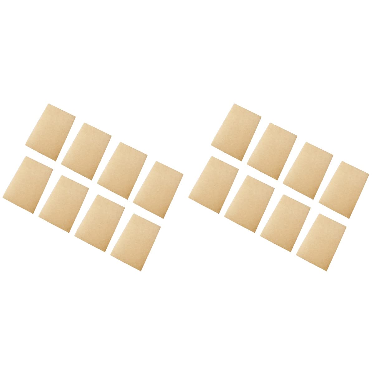 NUOBESTY 120 Pcs Kraft Paper Storage Envelopes - Retro Small Envelopes for Name Cards, Postcards & Photos - Perfect for Wedding Invitations, Business Cards & Scrapbooking