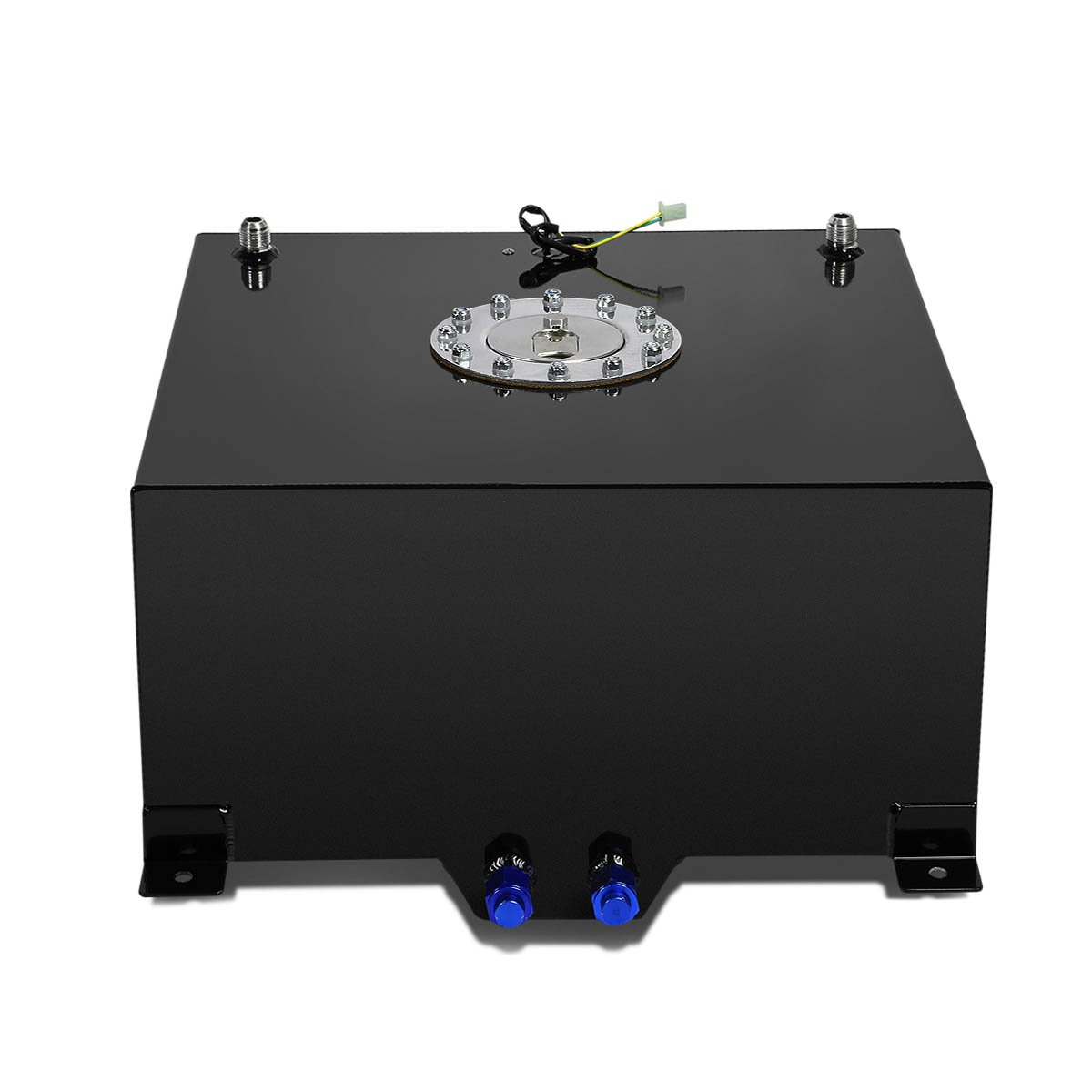 DNA MOTORING 10 Gallon Aluminum Top-Feed Fuel Cell Gas Tank - 16.5