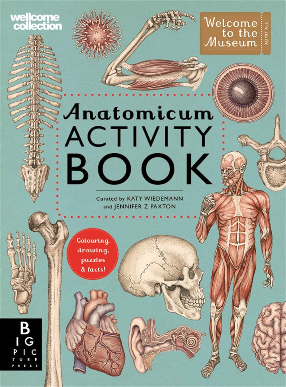 Anatomicum Human Body Activity Book - Interactive Anatomy Learning for Kids & Teens | Perfect for Homeschooling, Classroom & Science Education