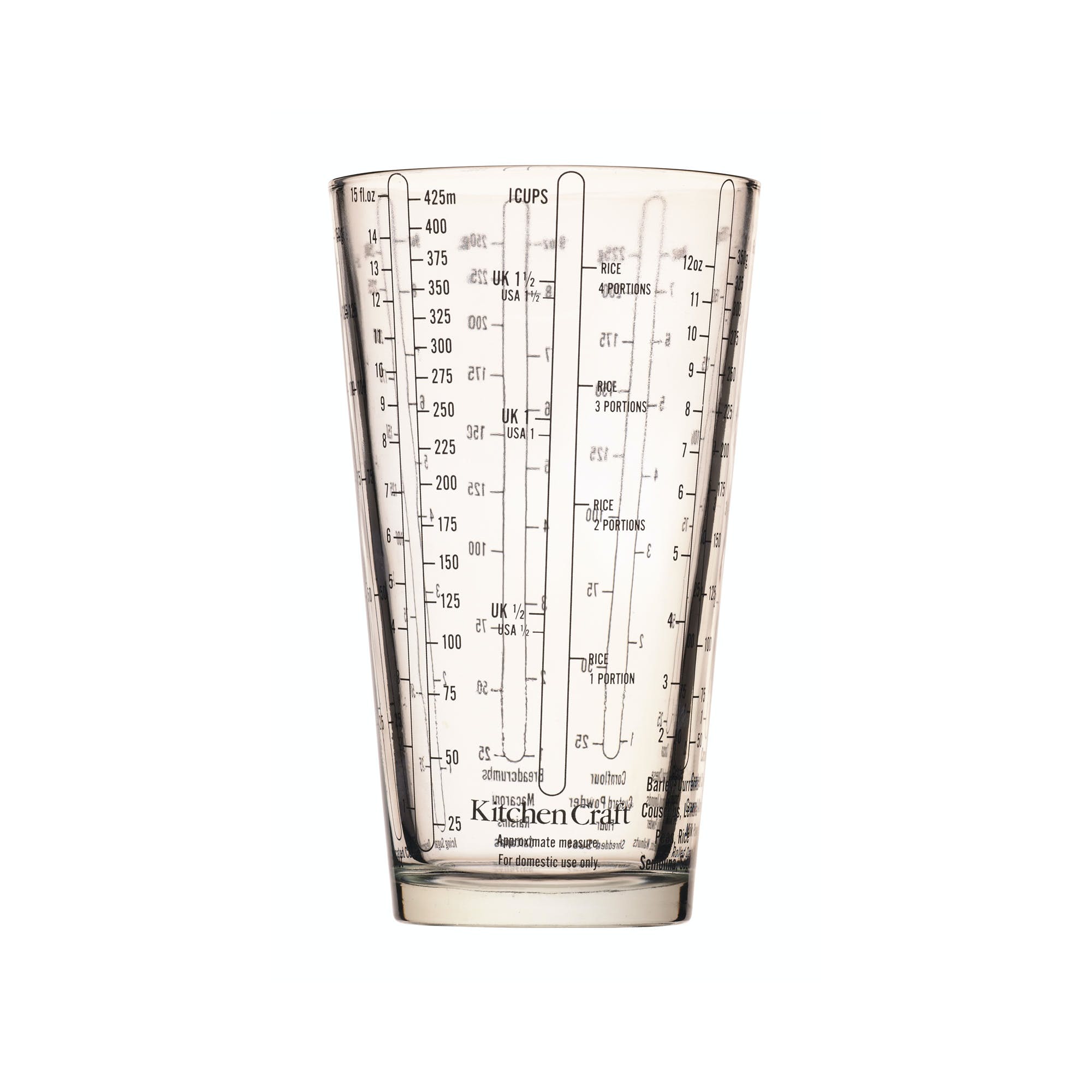 Premium Glass Measuring Cup Set - 4-Piece Shatterproof Kitchen Essentials for Baking, Cooking & Mixing - Perfect for Liquid & Dry Ingredients, Meal Prep & DIY Projects