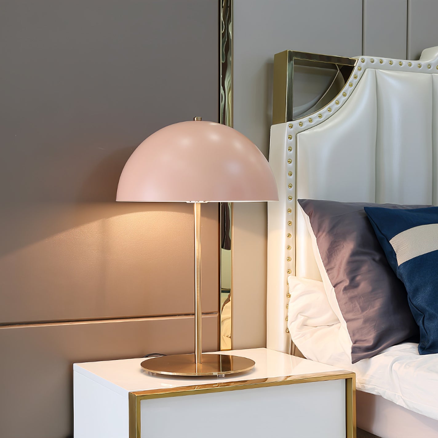 Hanna Table Lamp - Modern LED Bedside Lamp with USB Port, Adjustable Brightness for Bedroom, Living Room, and Office | Perfect for Reading, Working, and Relaxing