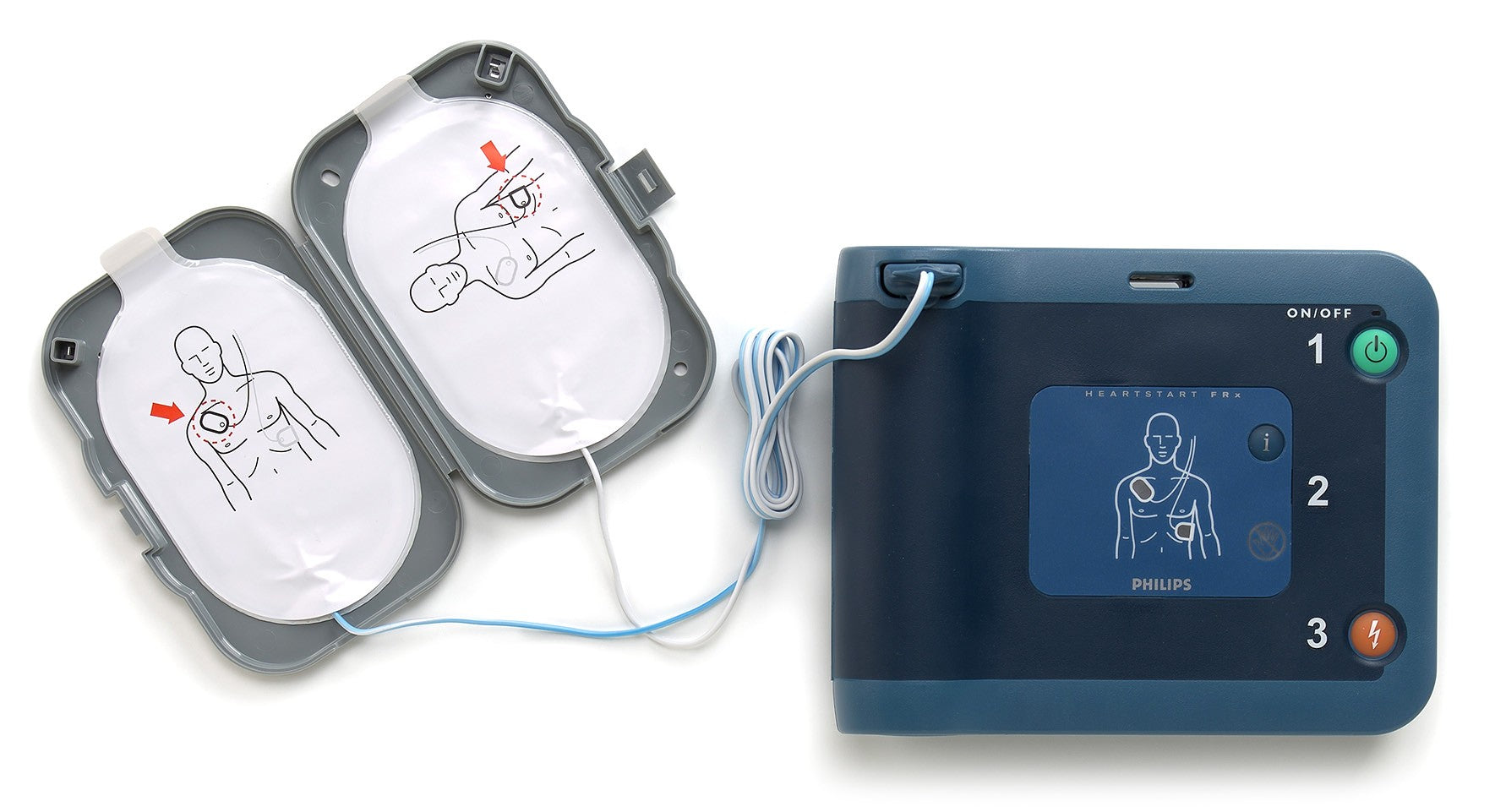 Philips FRx AED SMART PADS II - Short Dated Defibrillator Electrodes for Emergency Cardiac Care | First Aid, Home & Workplace Safety