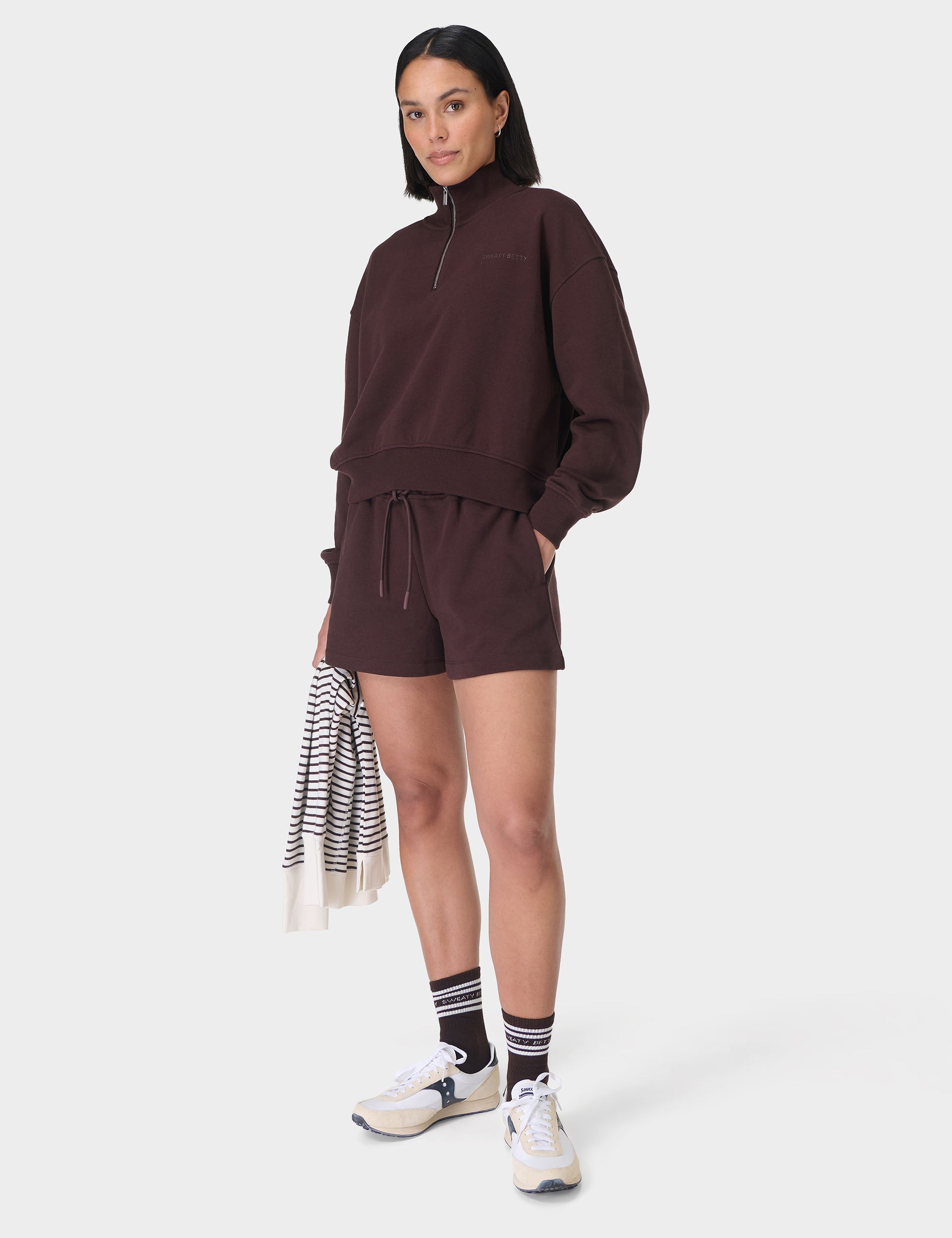 Revive Shorts Set for Women - Sable Brown | Comfortable Lounge & Sleepwear | Perfect for Yoga, Travel & Relaxation at Home