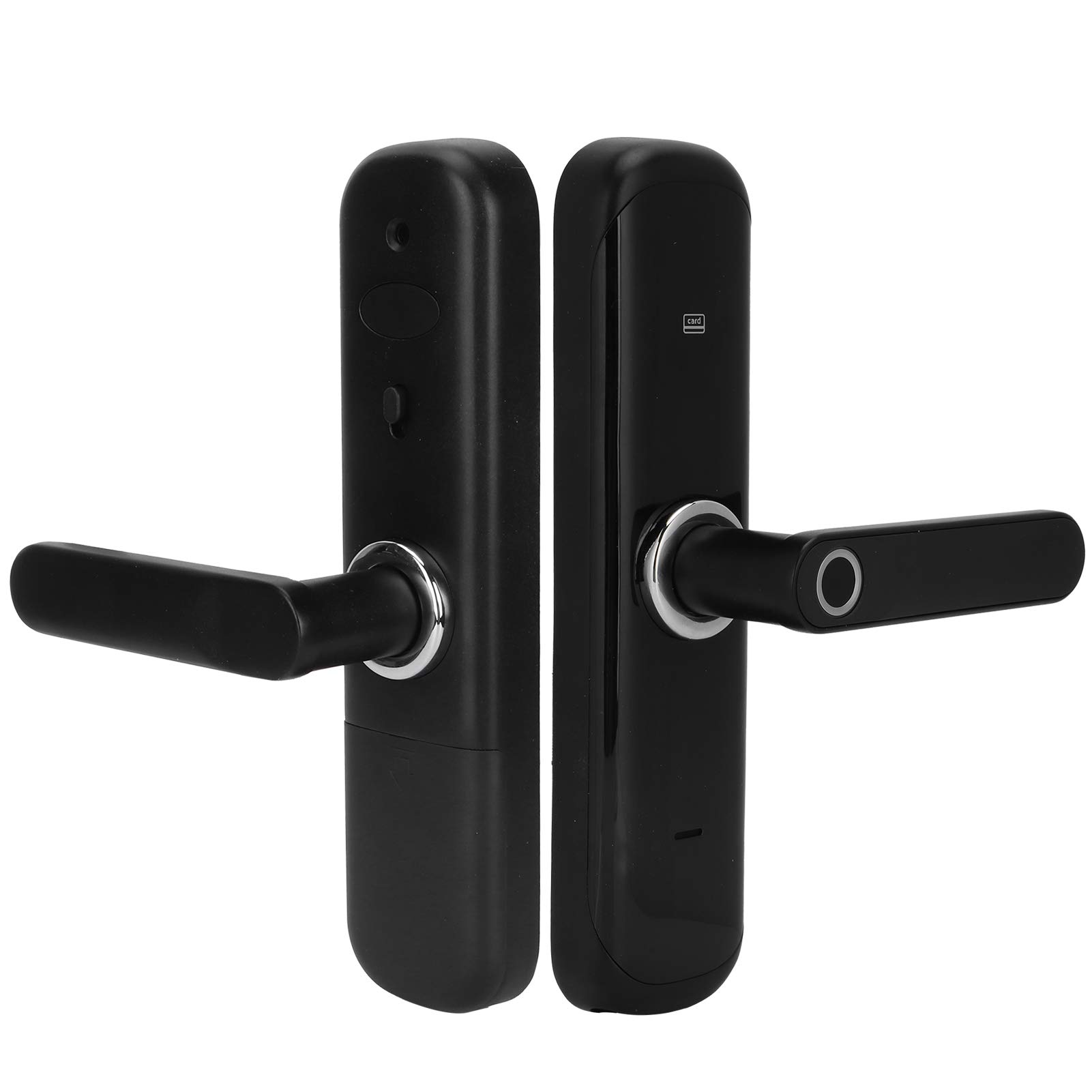 Smart Lock - Electronic Fingerprint & Keypad Deadbolt with Remote Control, IC Card & Zinc Alloy Design for Home Security | Perfect for Apartments, Vacation Homes & Smart Home Systems