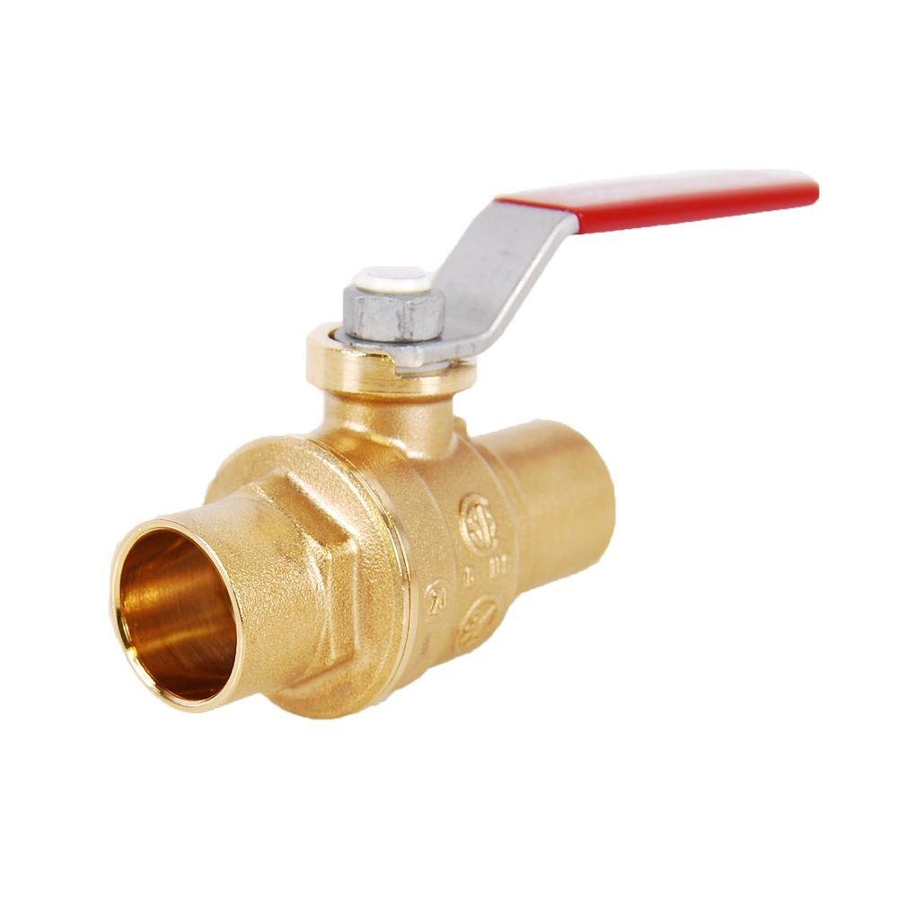 Legend Valve 101-043NL S-1001 Lead-Free Full-Port Ball Valve, 1/2