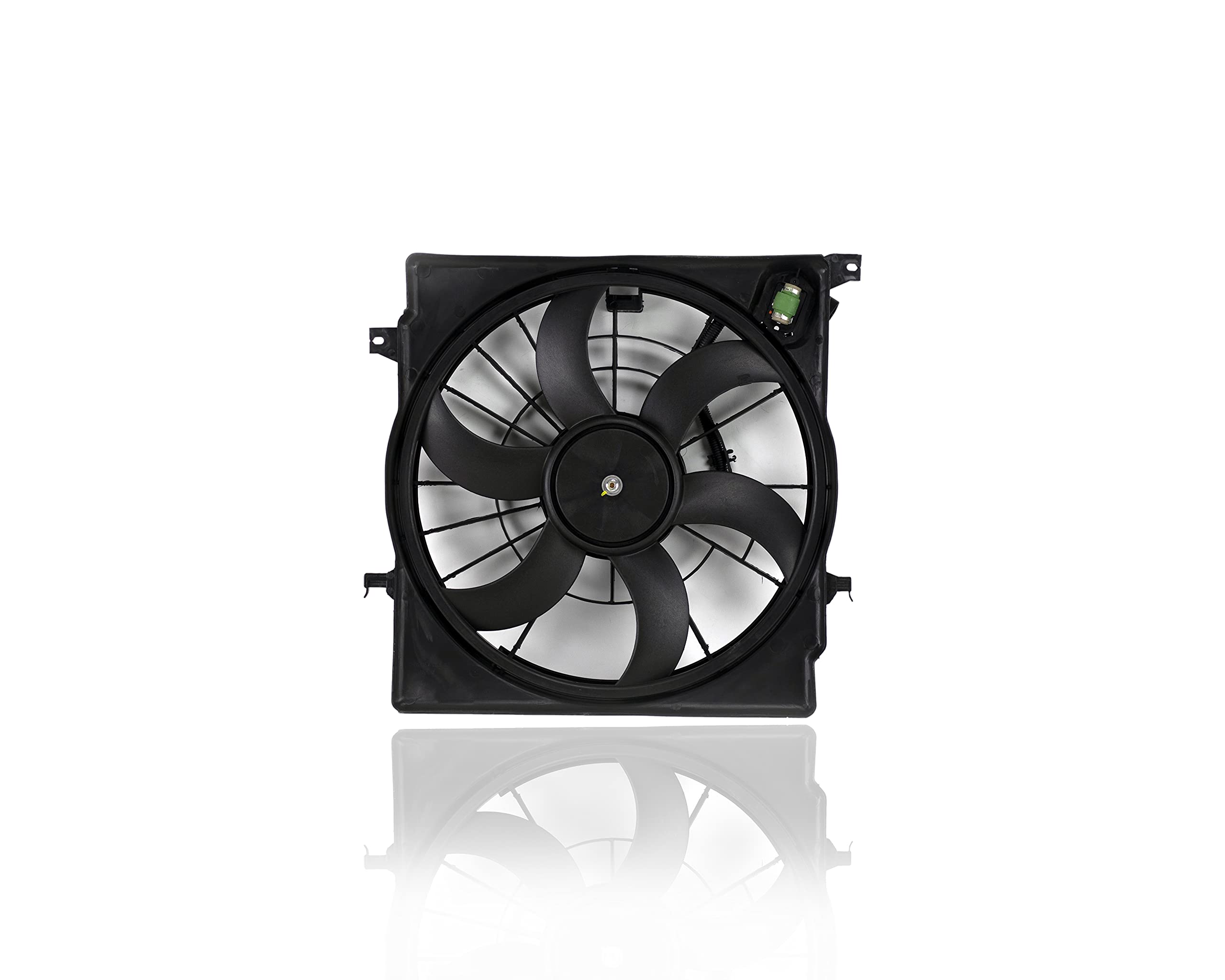 Dual Radiator and Condenser Fan Assembly Replacement for 2011-2014 Kia Optima 2.0L & 2011-2013 Hyundai Sonata 2.0L - Compatible with OEM 253803Q280 - Cooling Direct 622620 - Perfect for Engine Overheating Prevention & AC System Cooling