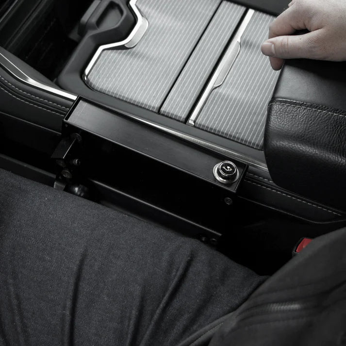 Kwick Strike Quick Access Vehicle Handgun Safe - Secure Pistol Storage for Car, Truck & RV - Perfect for Road Trips & Emergency Protection