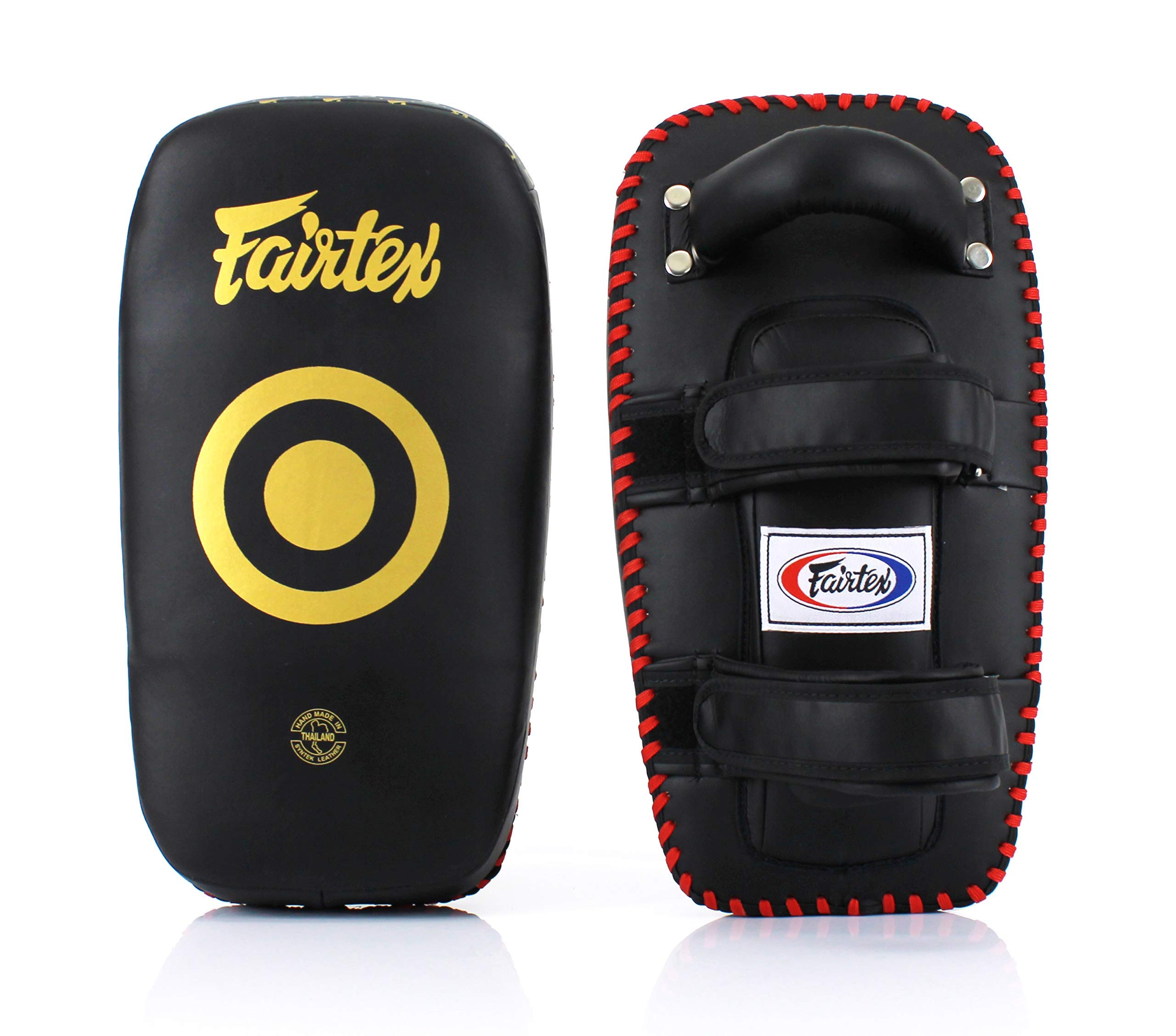 Fairtex KPLC5 Muay Thai Kickboxing Training Pads - Lightweight Thai Boxing Focus Mitts for MMA, Kickboxing & Martial Arts Practice - Perfect for Gym, Home Workouts & Professional Training