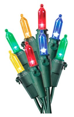 6 Pack Noma 78870-88 100-LED Color Changing Christmas Lights - Indoor/Outdoor Holiday Decor for Tree, Home, Yard & Party