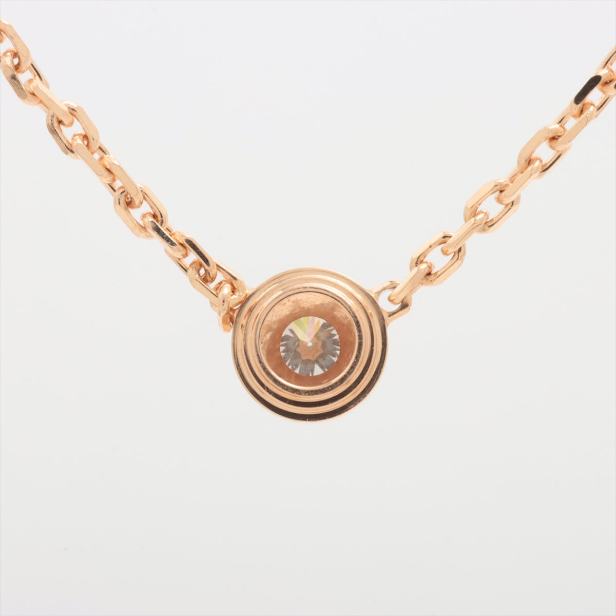 Cartier D'Amour XS Diamond Necklace 18K Pink Gold - Elegant Luxury Jewelry for Women, Perfect for Anniversary Gifts & Special Occasions