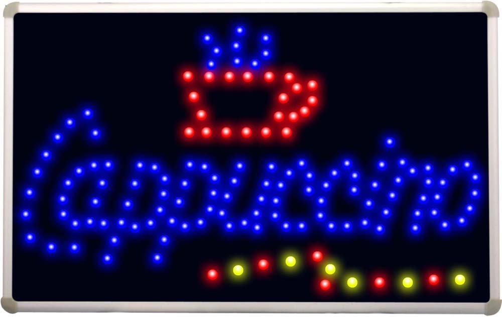 ADVPRO LED Neon Sign - Cappuccino Coffee Cup Cafe Decor for Home, Bar, Restaurant & Office | Energy Efficient, Eye-Catching Wall Art