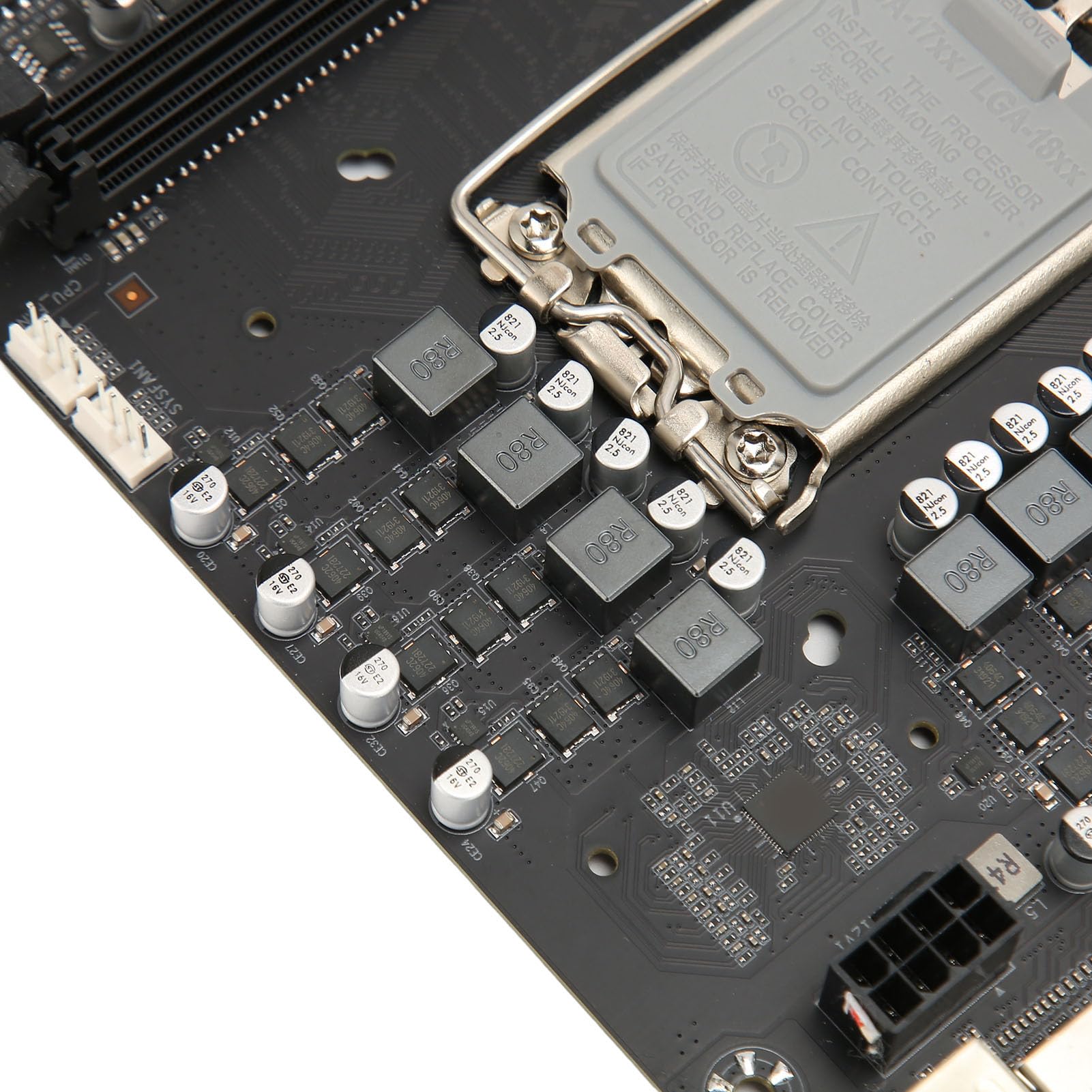 LGA 1700 Motherboard - B760-M5 ATX Desktop Motherboard with DDR5 Support, USB 3.0/2.0, HDMI/DP/VGA, PCIe 4.0, M.2 Slot - Perfect for Gaming PC Builds & Workstations