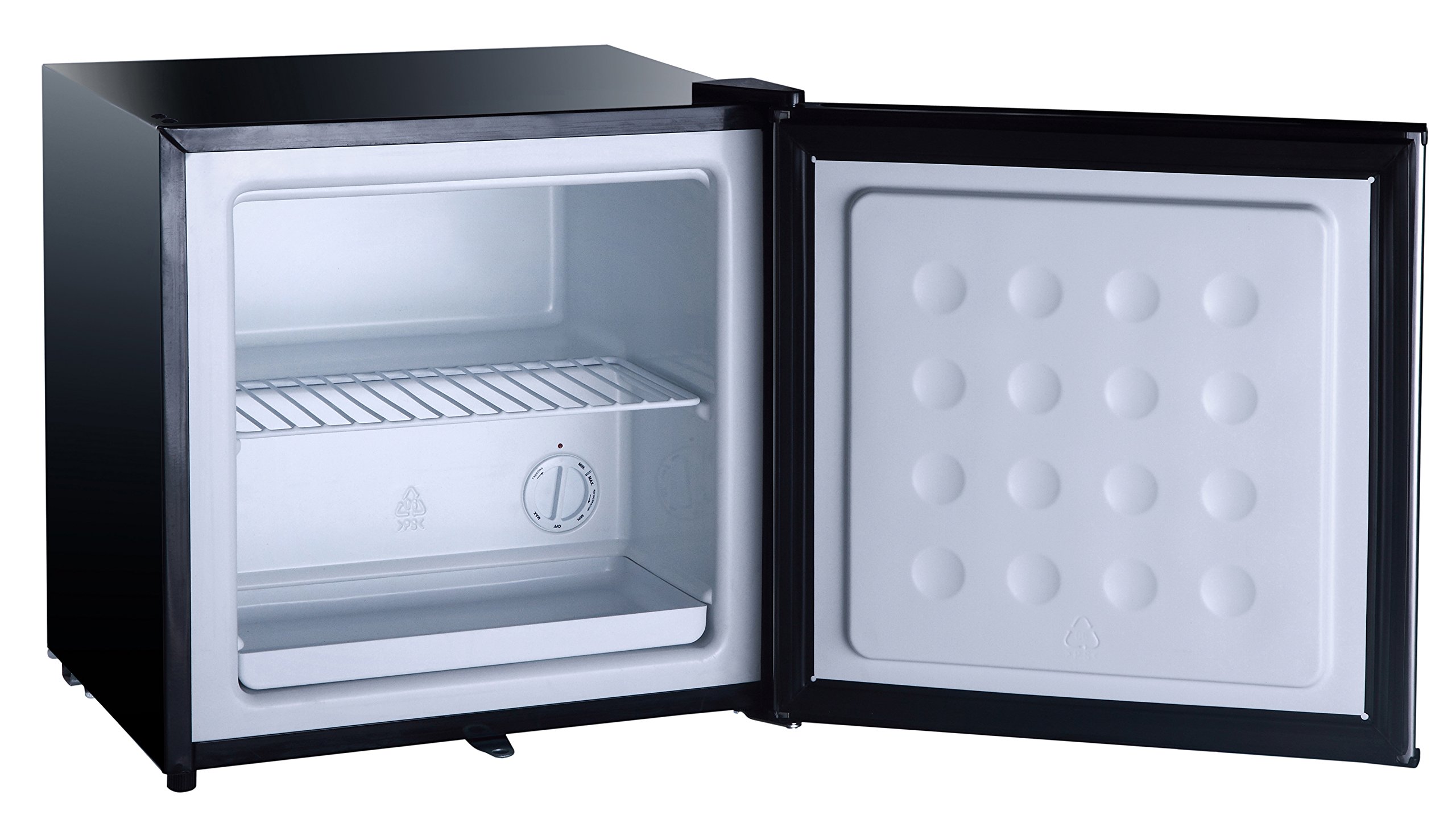 UF-114SSA: 1.1 cu.ft. Stainless Steel Upright Freezer - Energy Star Certified for Home, Office, or Garage Use