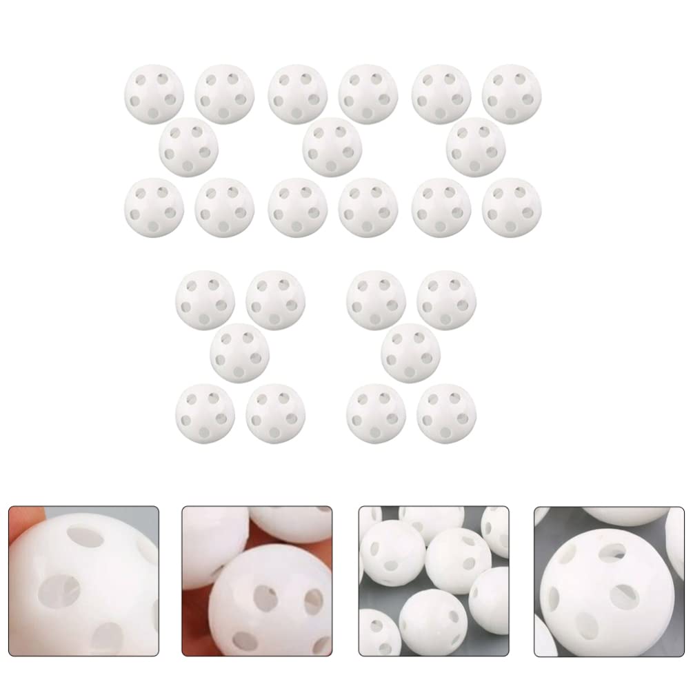 50pcs White Plastic Noise Maker Rattles for Baby Dolls & Dog Toys - DIY Craft Replacement Squeakers, Hotfix Tool Insert - Perfect for Newborn Sensory Play, Pet Enrichment & Wooden Toy Repair