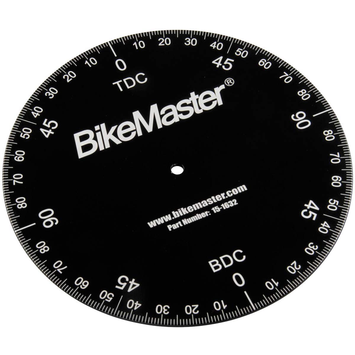 BikeMaster Aluminum Timing Degree Wheel - High Precision Engine Timing Tool for Motorcycle & Car Repair - Perfect for DIY Mechanics & Professional Use