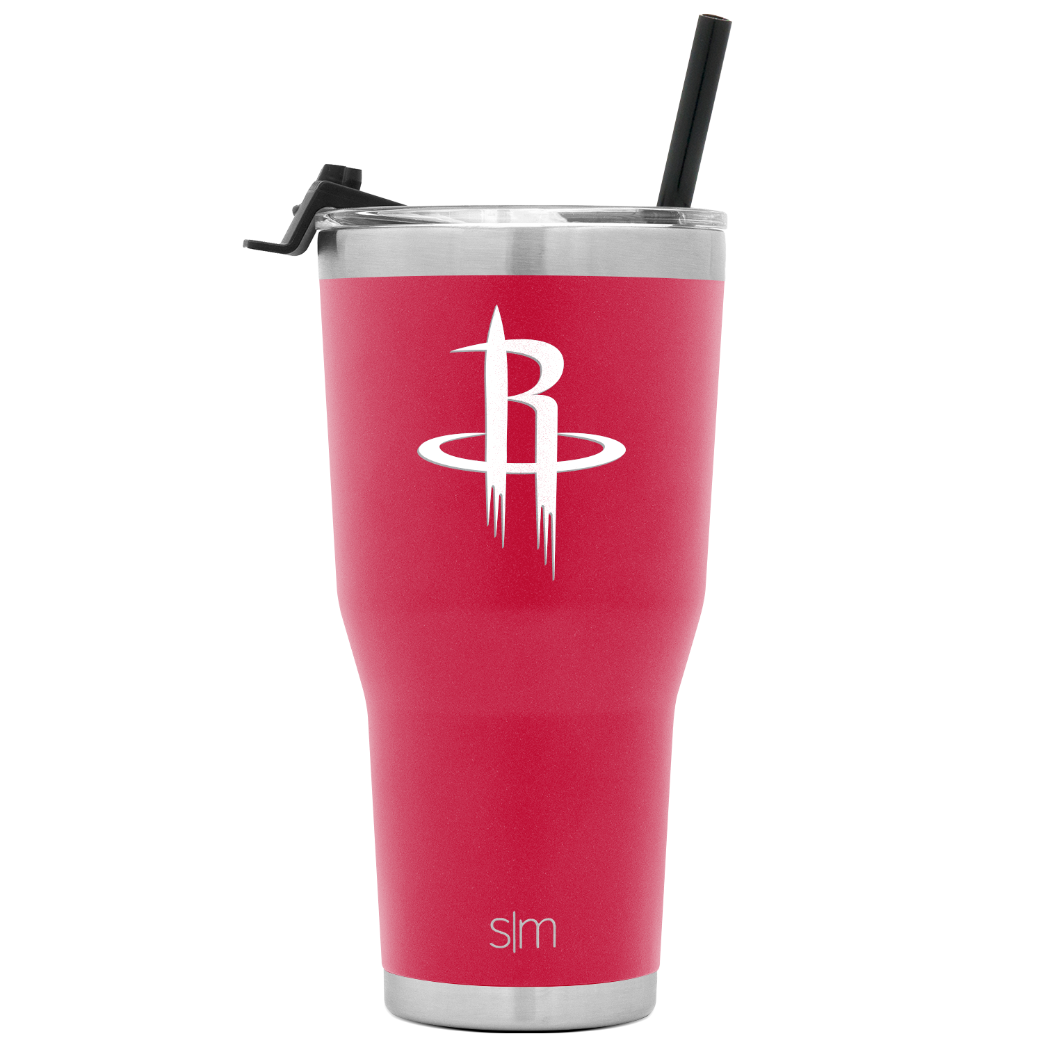 NBA Insulated Cruiser Tumbler with Flip Lid & Straw - 20oz Stainless Steel Water Bottle for Basketball Fans, Gym, Office & Outdoor Activities