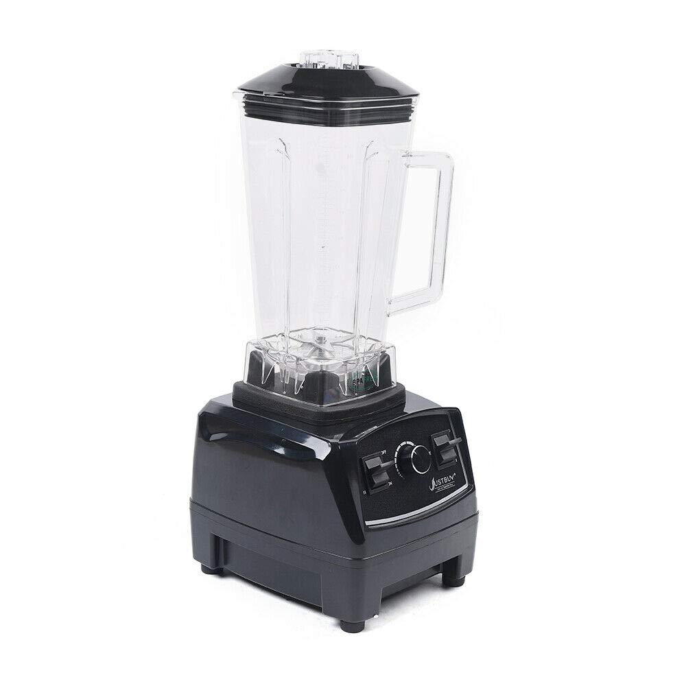 **Powerful 1500W Smoothie Blender - Heavy Duty Countertop Blender with 6 Stainless Steel Blades, Variable Speed & Pulse Control - Perfect for Green Smoothies, Protein Shakes, Ice Crushing, Hot Soups, Juicing - Ideal for Home, Kitchen, Gym & Healthy Lifestyle (Black)**