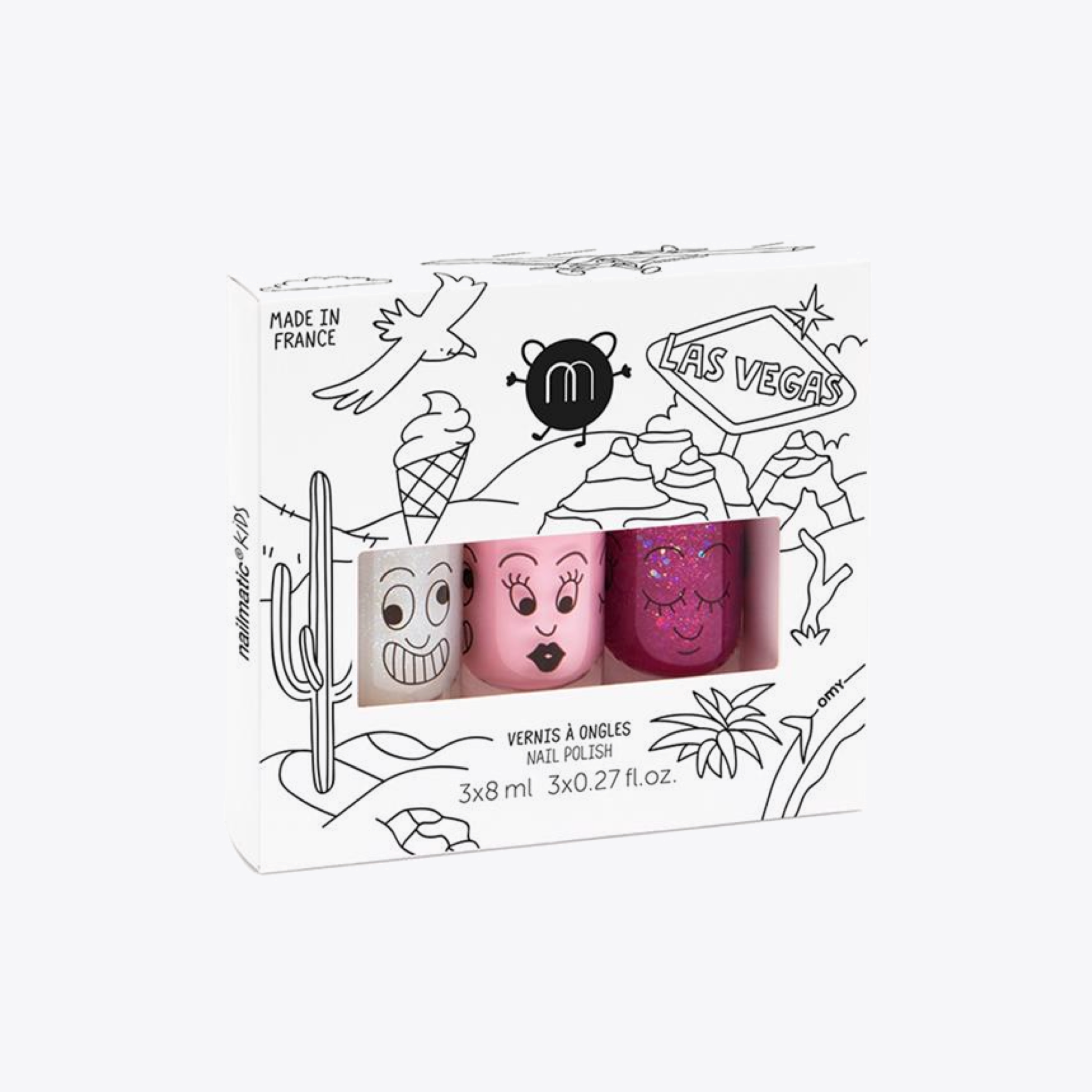 Long-Lasting Nail Polish Set - 3 Pack Vibrant Colors for Manicure & Pedicure | Perfect for Daily Wear, Parties & Special Occasions