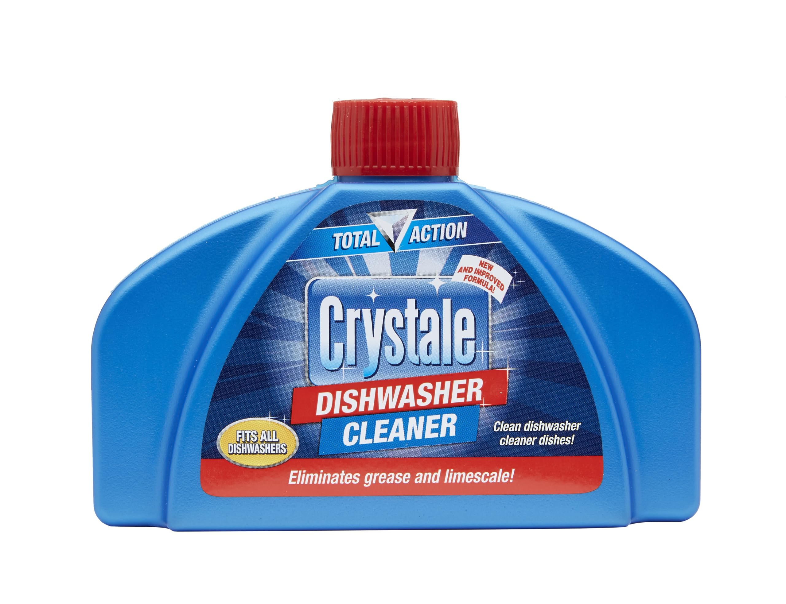CRYSTALE Dishwasher Cleaner & Deodorizer - Removes Limescale, Grease & Odors - Safe for All Dishwashers - Ideal for Home & Kitchen Use