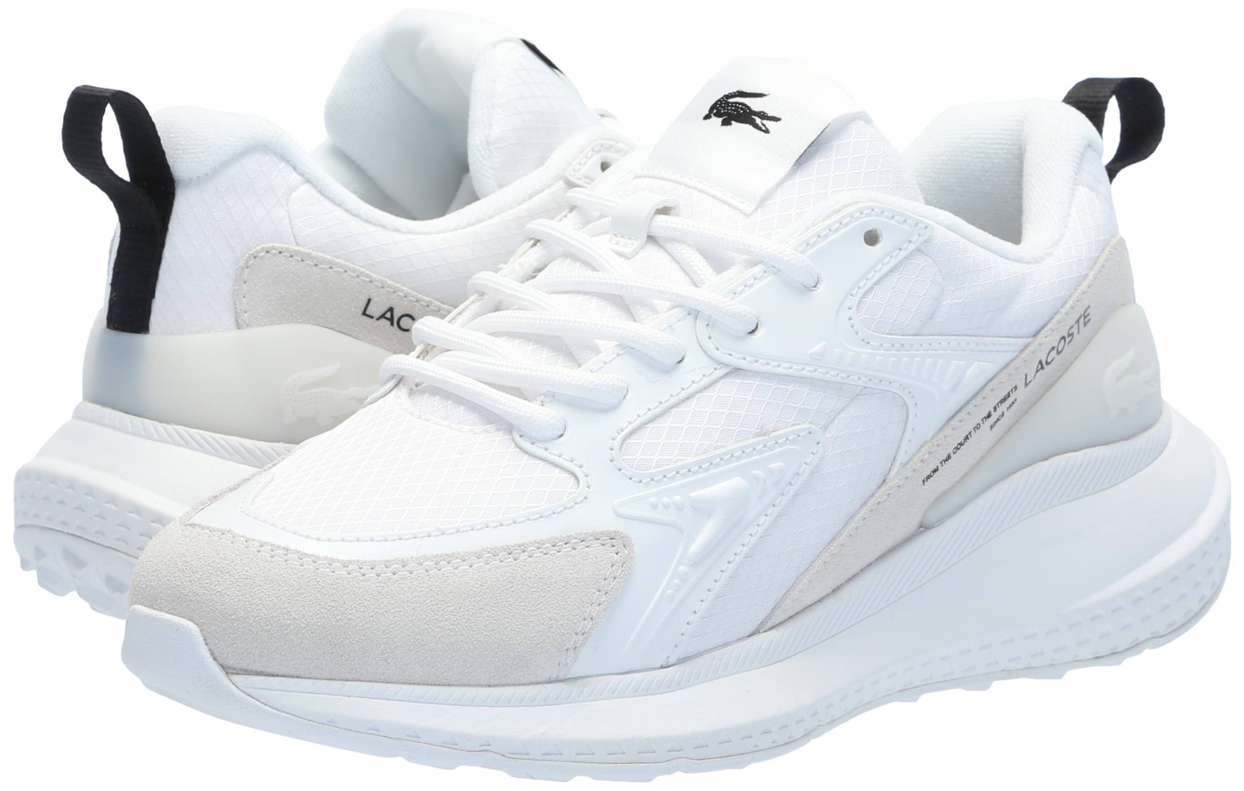 Lacoste Women's L003 Evo Sneakers - Comfortable Casual Shoes for Walking, Running & Everyday Wear | Stylish Tennis-Inspired Footwear for Women