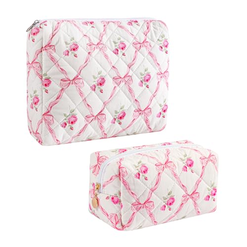 S+L-Pink Bowknot&Rose