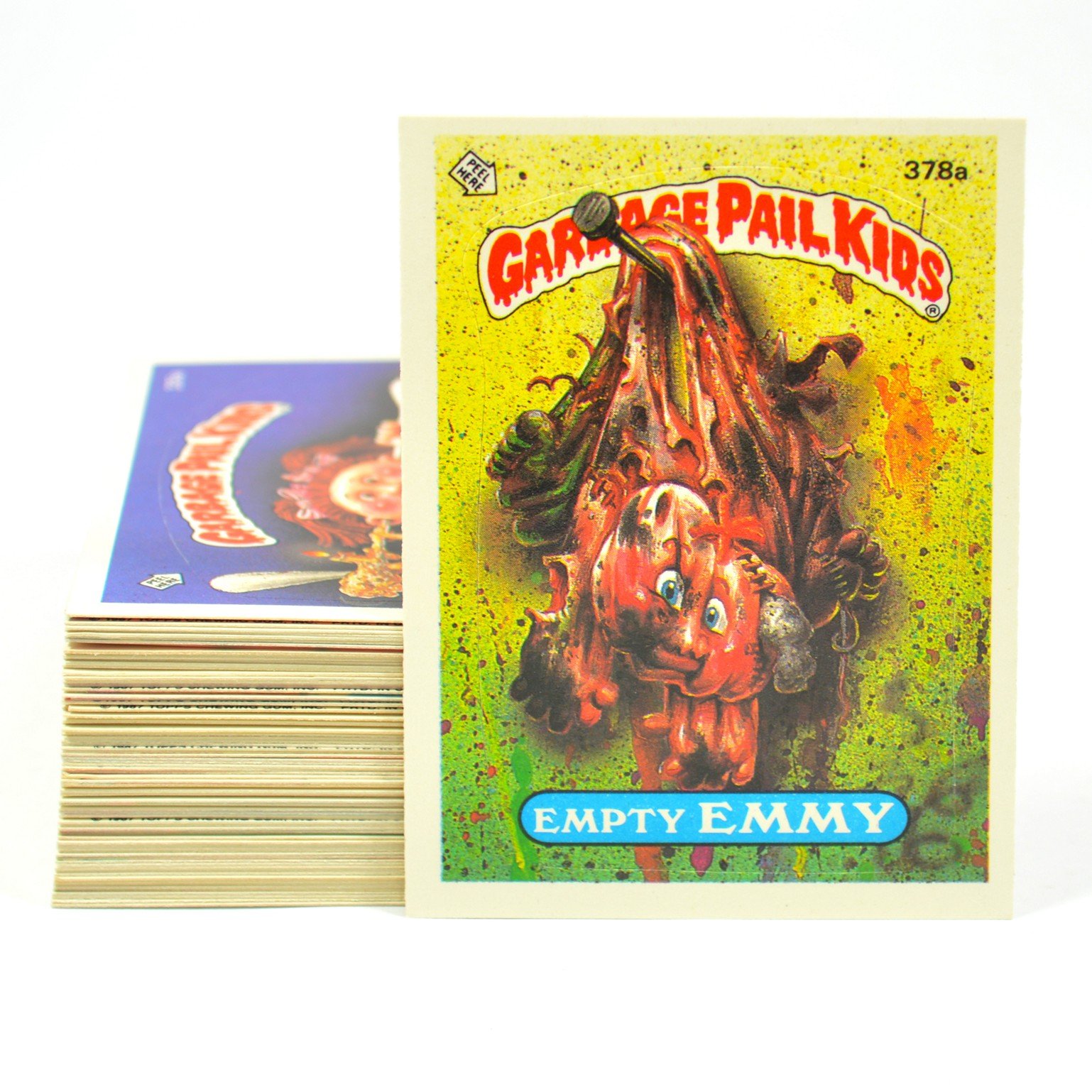 1987 Topps Garbage Pail Kids 9th Series Complete 88 Sticker Card Set with A & B Variations - Vintage Collectible Trading Cards for Nostalgic Fans & Card Collectors